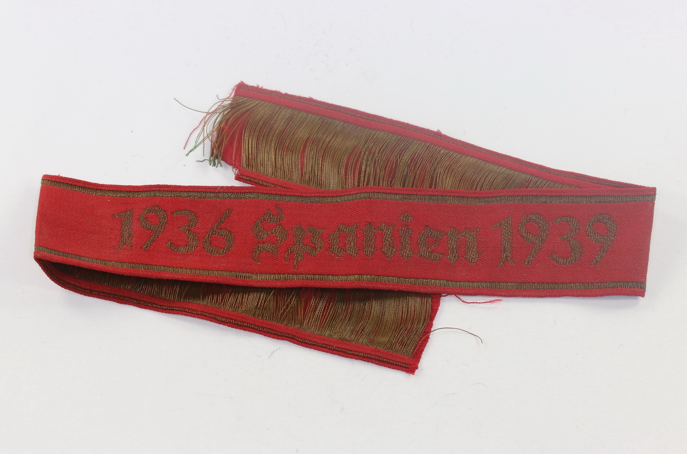 traditions_rmelband_der_legion_condor__1936_spanien_1939_1__2nd Cuffband Legion Condor - 1936 Spanien 1939 – Bild 1