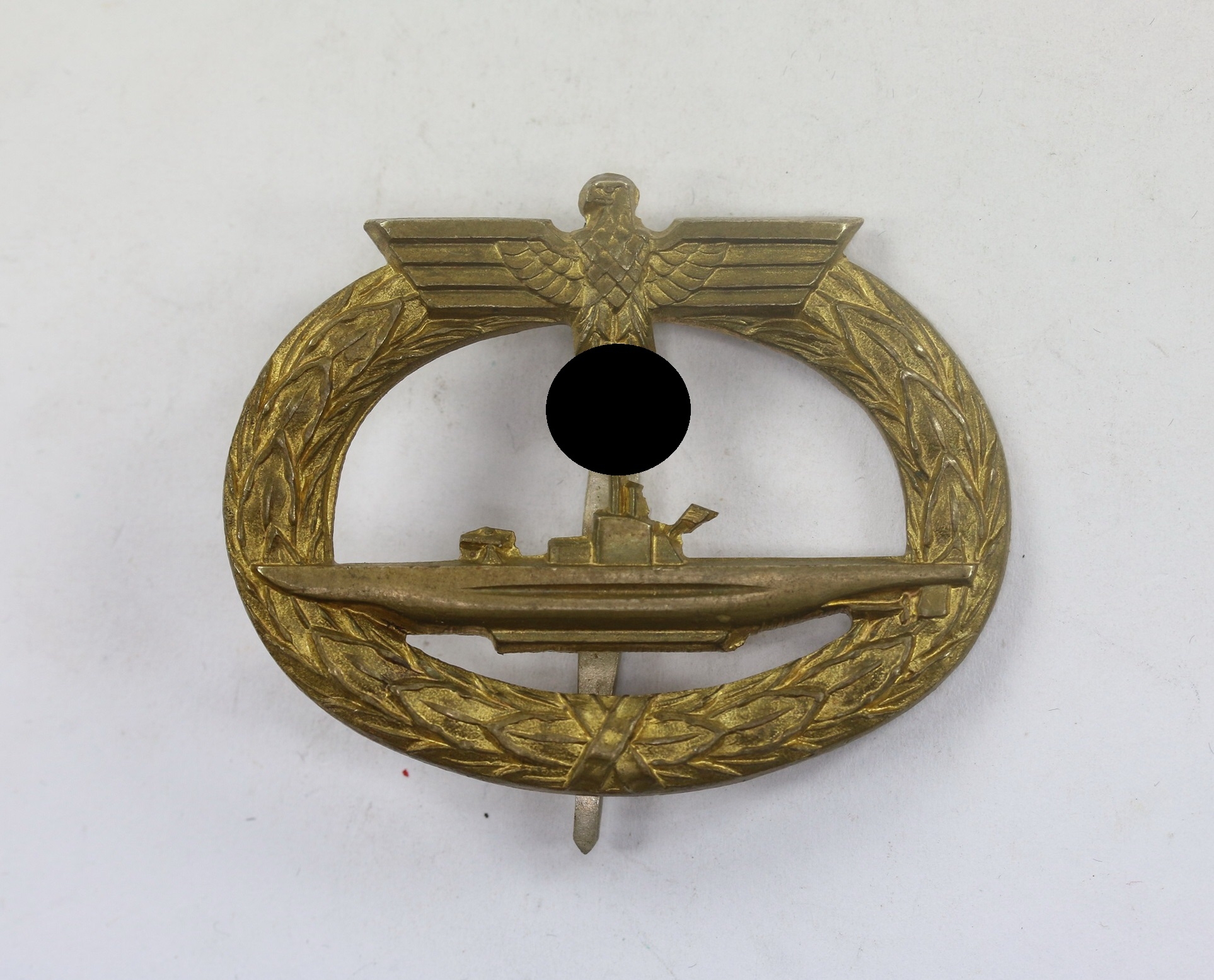 ubootskriegsabzeichen_1939_c Submarine War Badge. Type C.E. Juncker, Berlin. – Bild 1