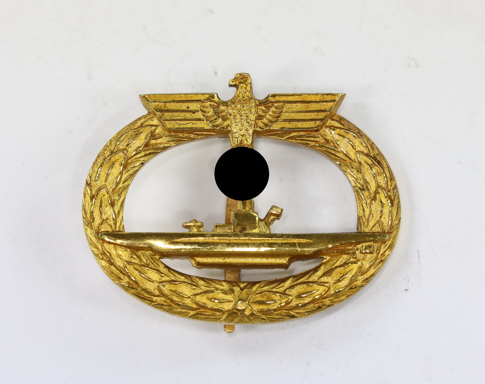 ubootskriegsabzeichen_1939_hst Submarine War Badge. Maker Schwerin. – Bild 1