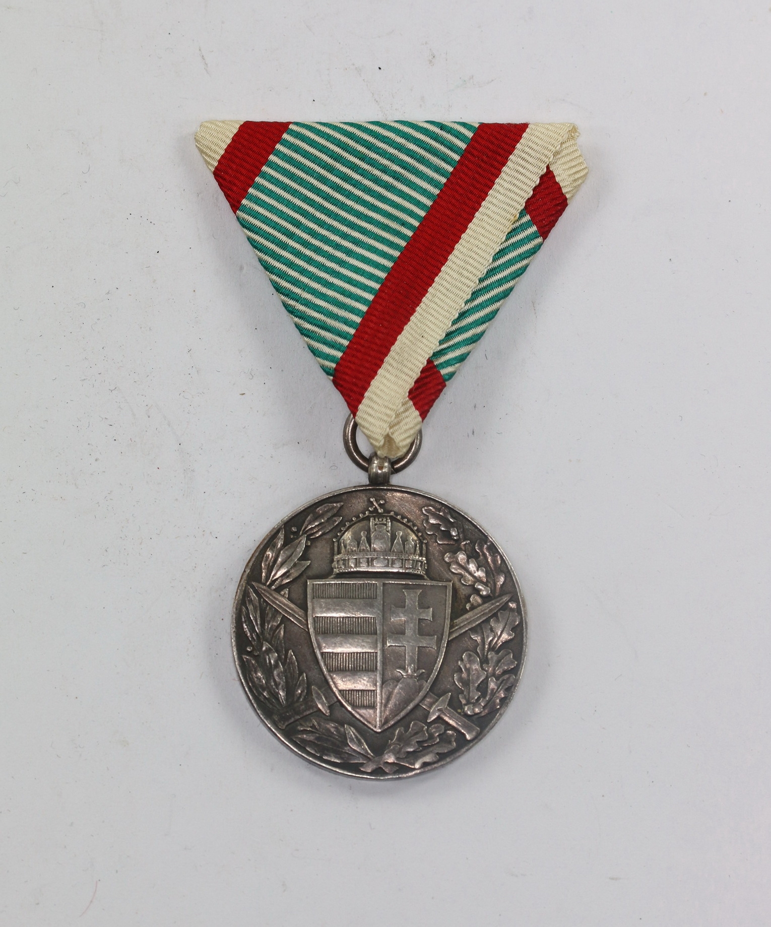 ungarn_weltkriegsmedaille_pro_deo_et_patria_19141918_1__2_4nd Hungarian War Medal 1914-18. – Bild 1