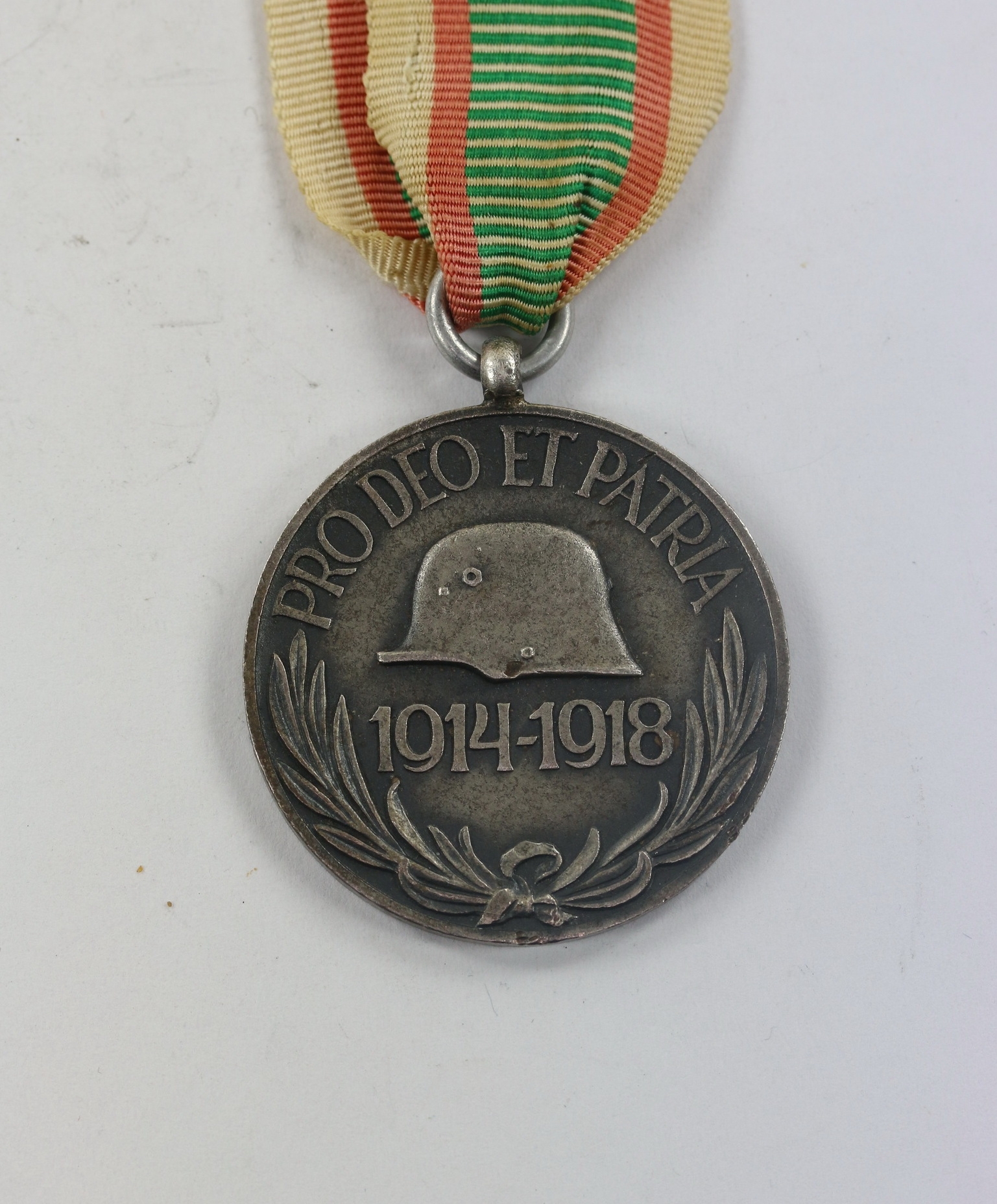 ungarn_weltkriegsmedaille_pro_deo_et_patria_19141918_1__4_4nd Hungarian War Medal, Pro Deo et Patria 1914-1918 – Bild 1