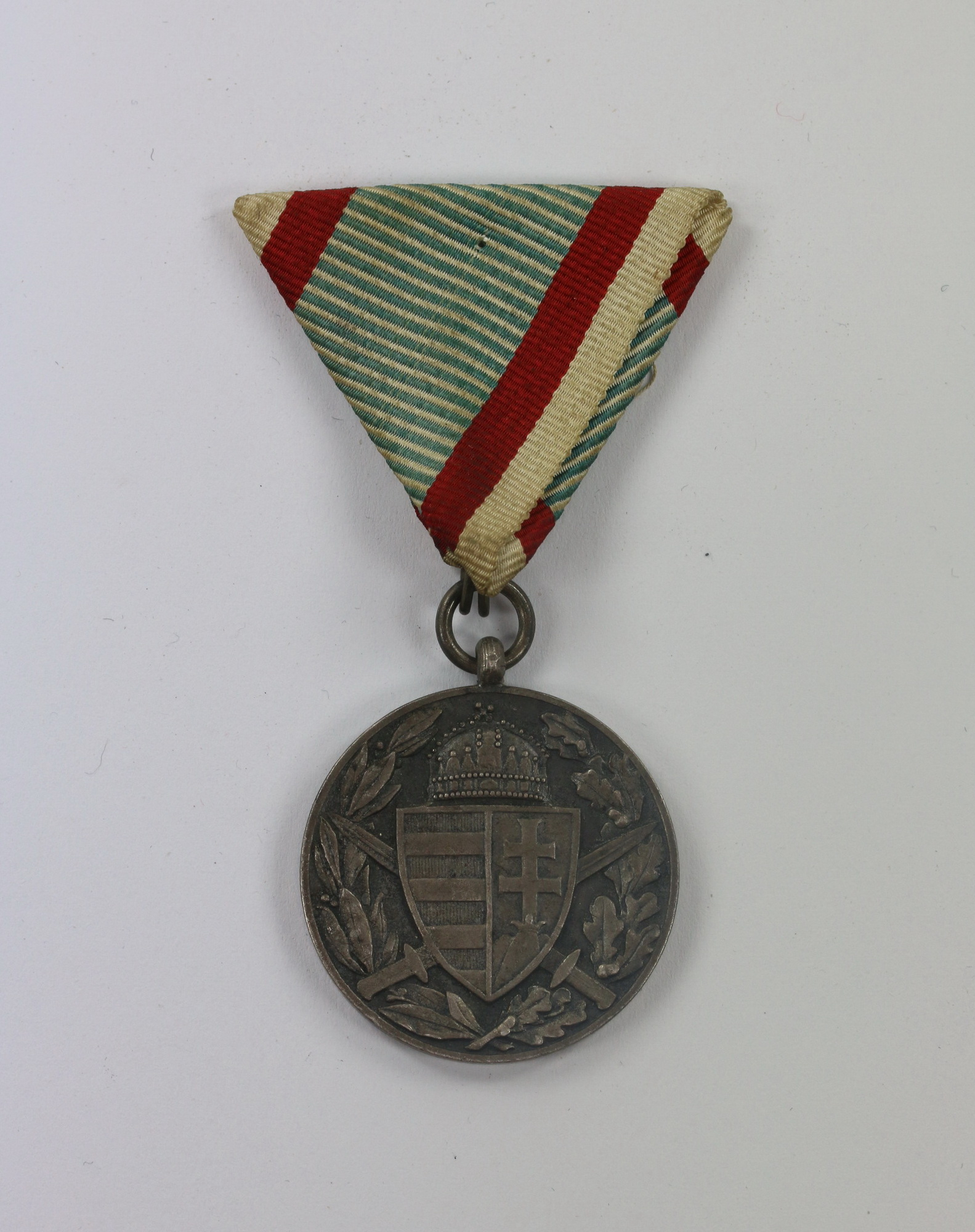 ungarn_weltkriegsmedaille_pro_deo_et_patria_19141918_1__5_4nd Hungarian War Medal 1914-18. – Bild 1