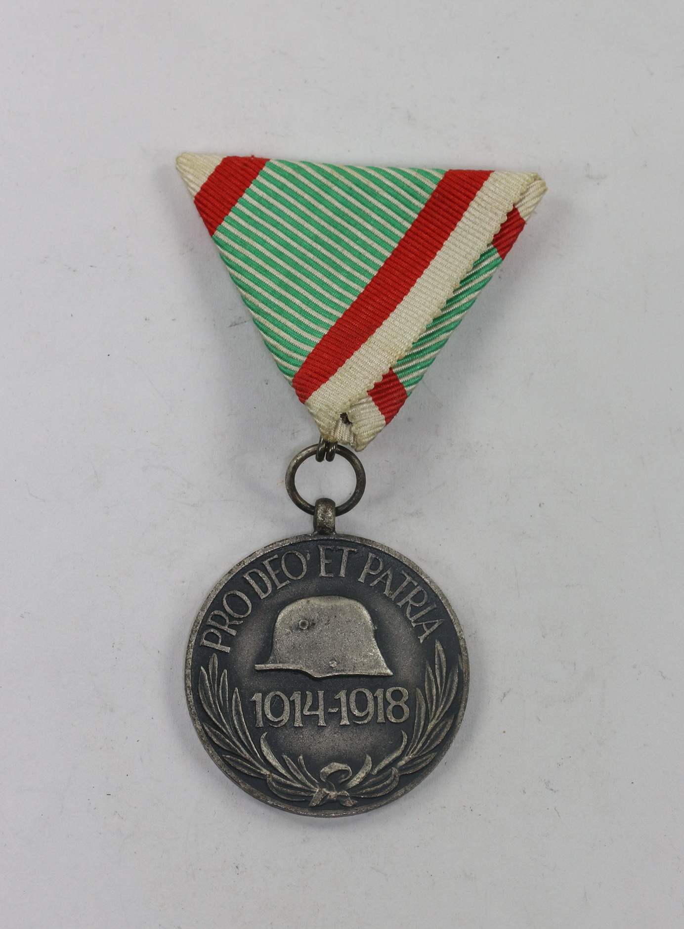 ungarn_weltkriegsmedaille_pro_deo_et_patria_19141918_1__7_4nd Hungarian War Medal Pro Deo et Patria 1914-1918 – Bild 1