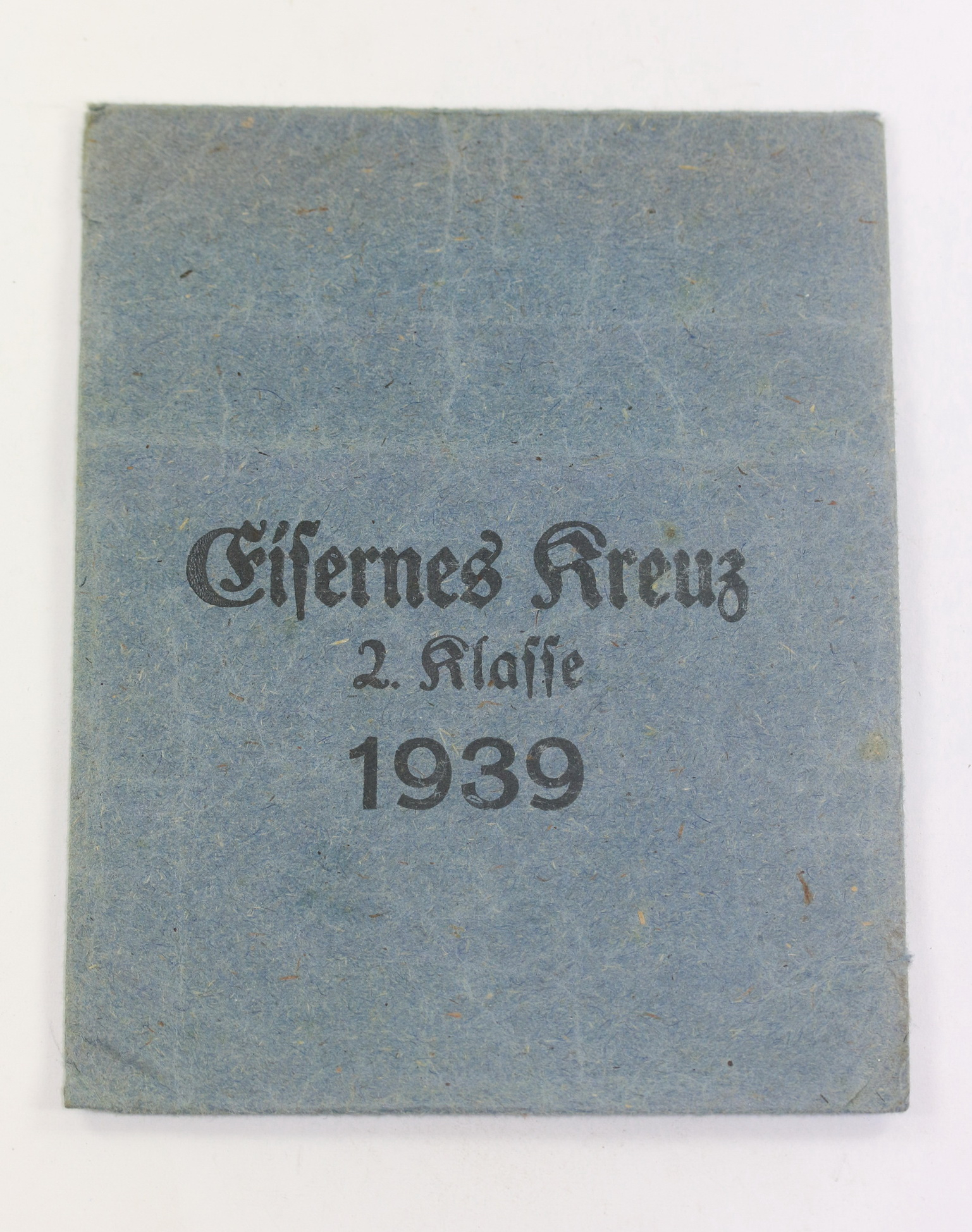 verleihugst_te_eisernes_kreuz_2 Envelope for the Iron Cross 2nd Class 1939, Walter & Henlein Gablonz a.N. – Bild 1