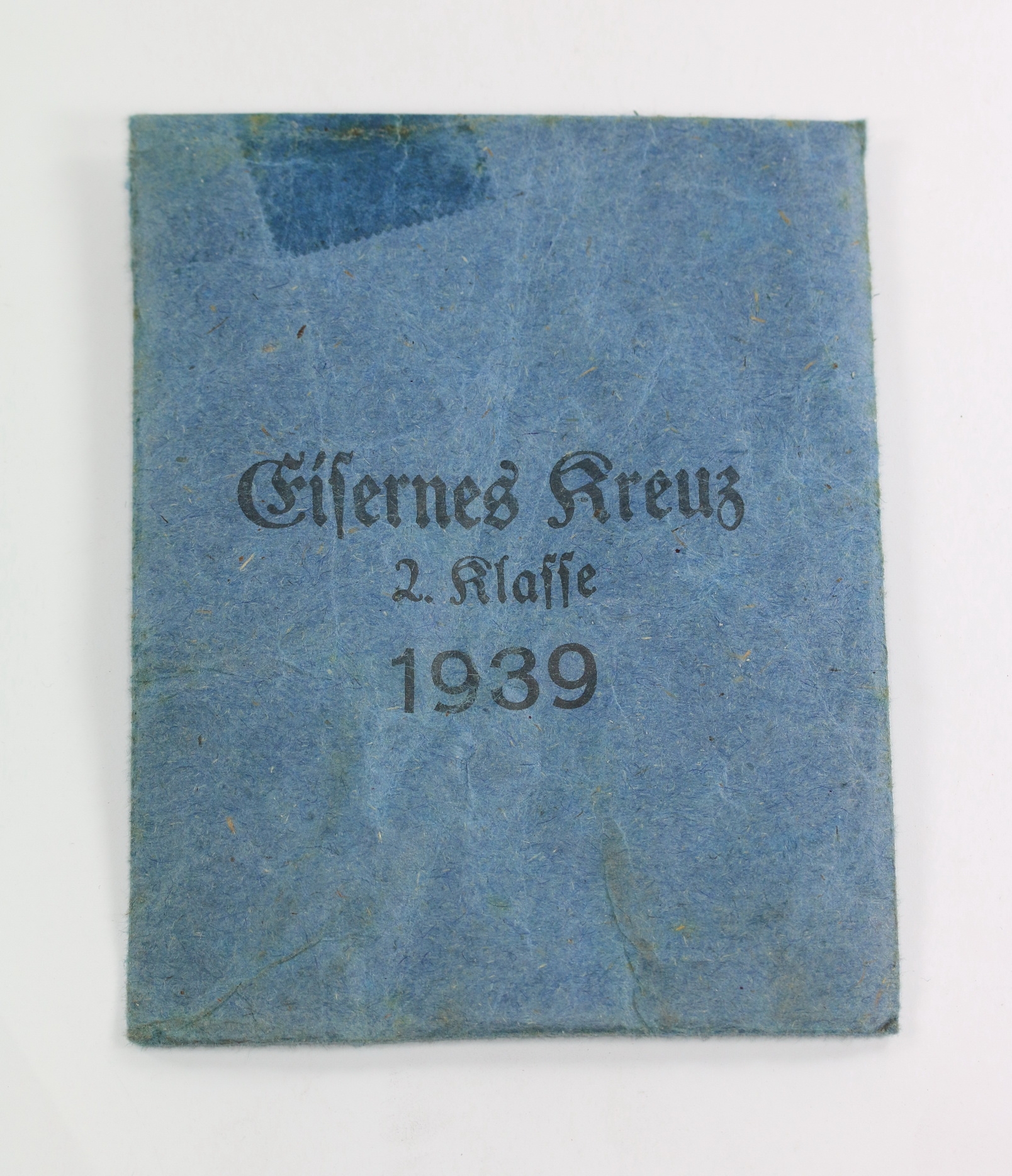verleihungst_te_eisernes_kreuz_2 Envelope for the Iron Cross 2nd Class 1939. Maker Gottlieb Roll & Söhne. – Bild 1