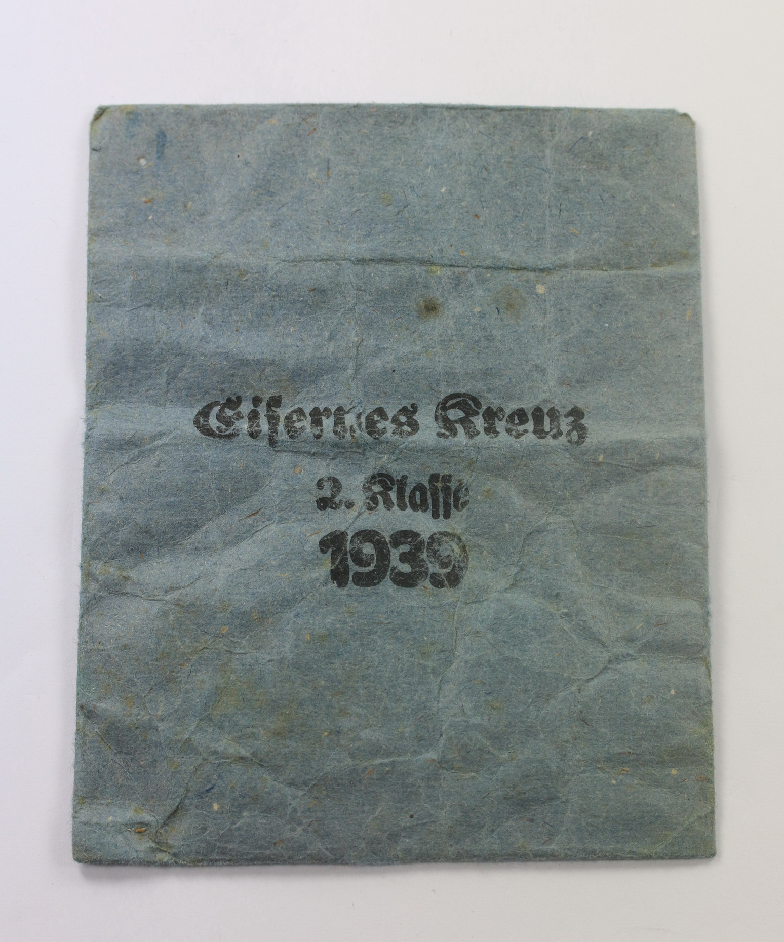 verleihungst_te_eisernes_kreuz_2 Envelope for the Iron Cross 2nd Class 1939, Großmann & Co. Wien XV – Bild 1