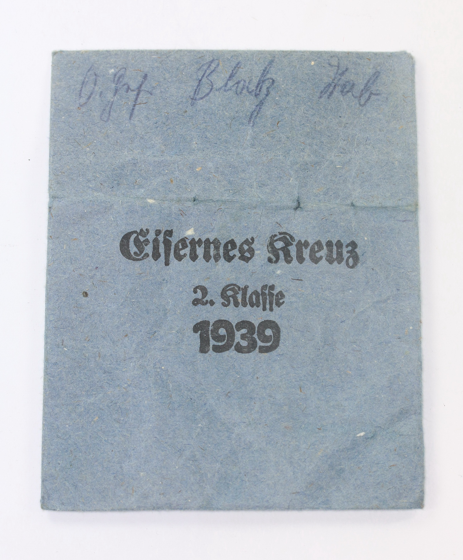 verleihungst_te_eisernes_kreuz_2 Envelope for the Iron Cross 2nd Class 1939, J.H. Hammer & Söhne, Geringswalde – Bild 1