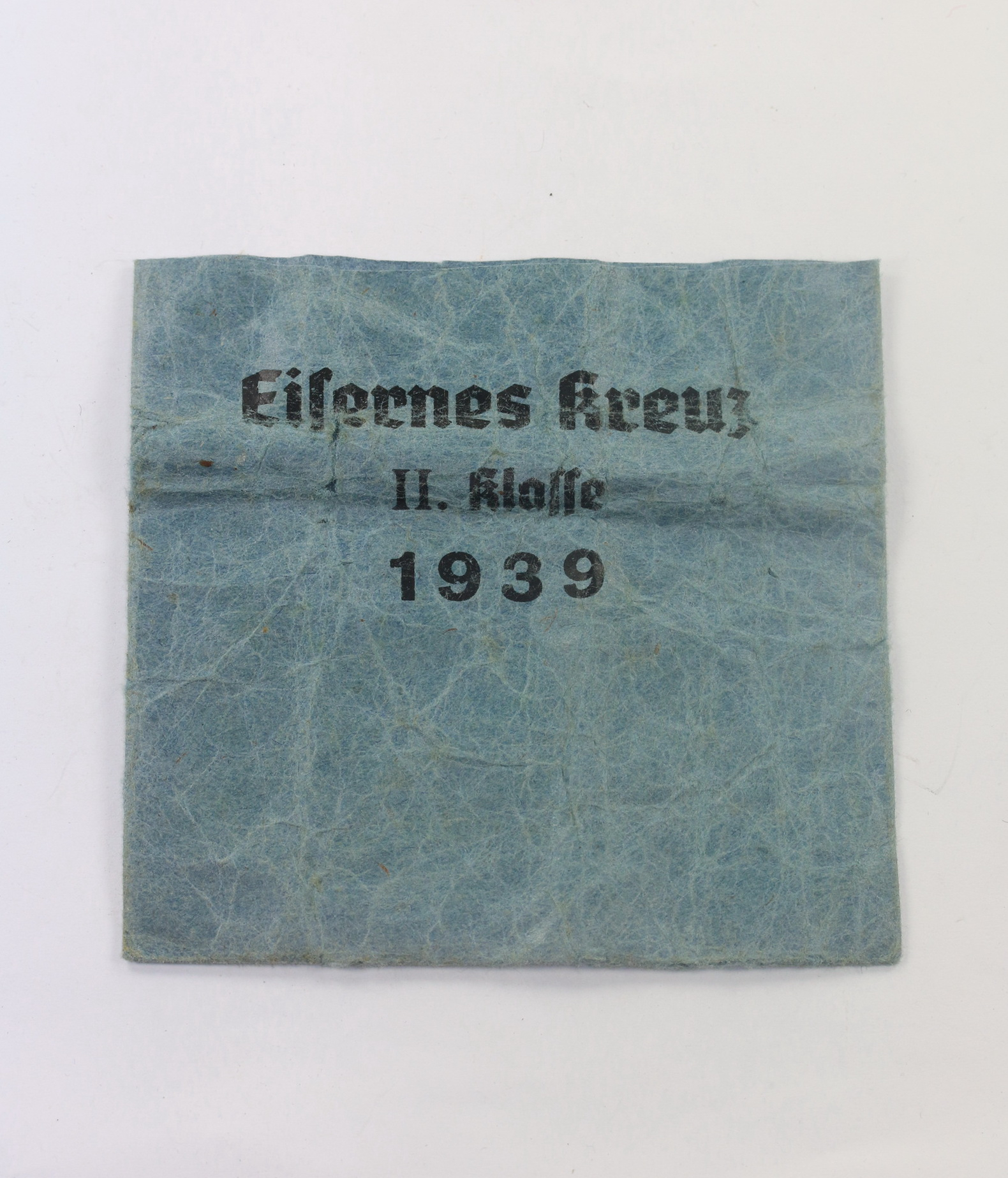 Verleihungstüte Eisernes Kreuz 2. Klasse 1939, Wilhelm Deumer Lüdenscheid – Bild 1