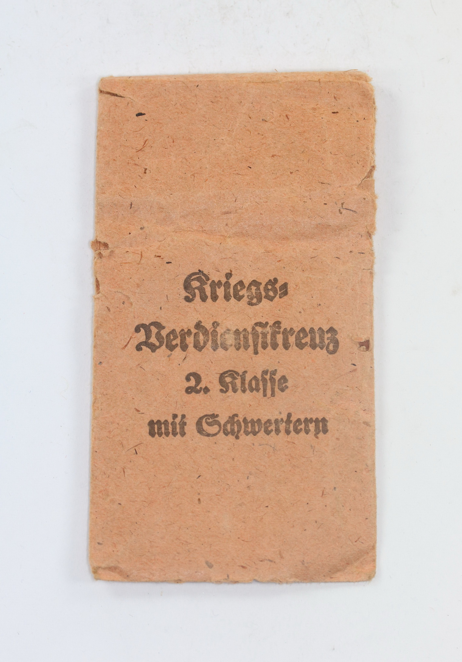 Envelope for the War Merit Cross 2nd Class with Swords, Ordensfabrik Fritz Zimmermann Stuttgart – Bild 1