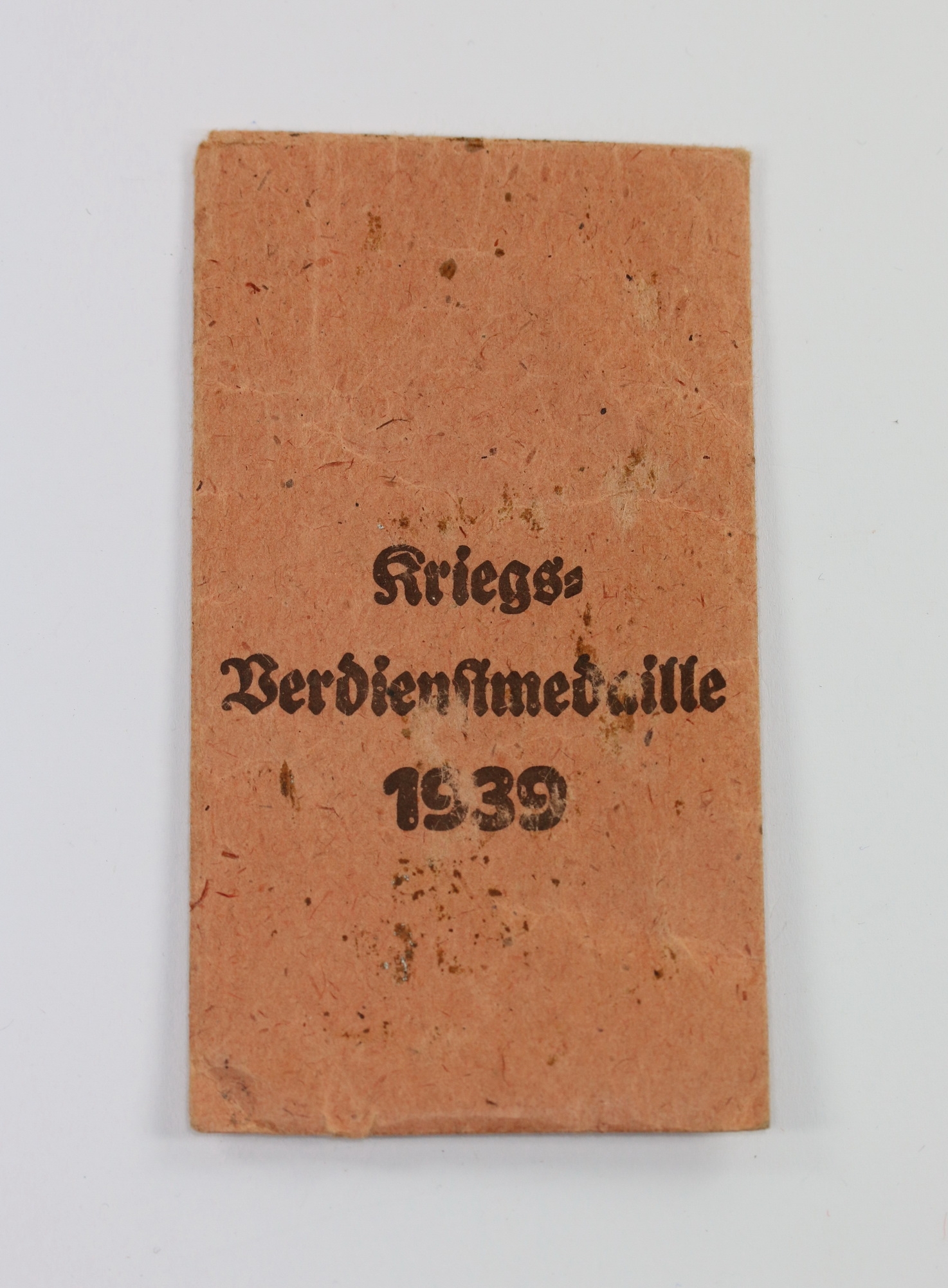 Verleihungstüte Kriegsverdienstmedaille, Gottlieb Fr. Keck & Sohn Pforzheim – Bild 1