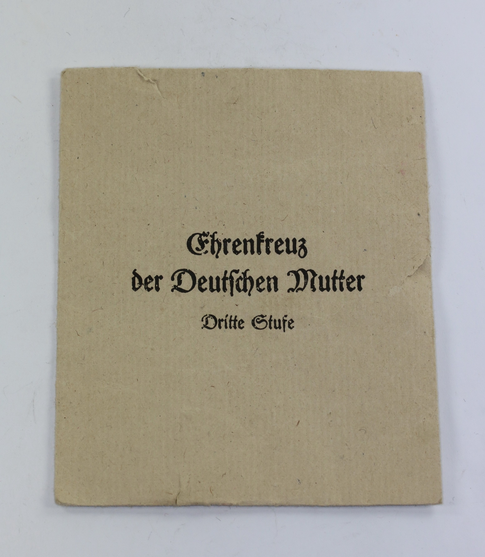 verleihungst_te_mutterkreuz_in_bronze_franz_reischauer_obersteinnahe_1_ Envelope for the Bronze Mother Cross. Maker Franz Reischauer Oberstein/Nahe. – Bild 1