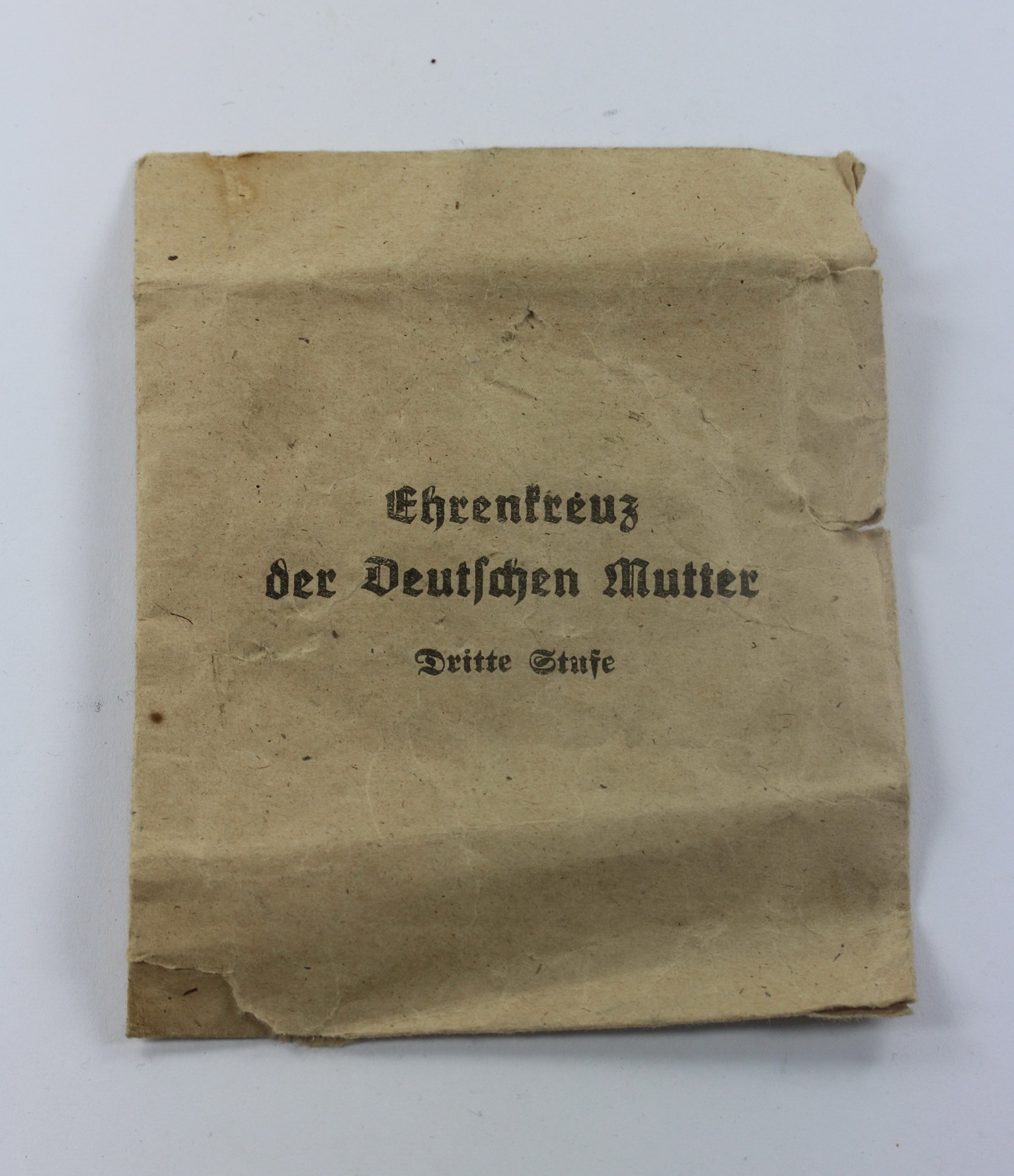 Envelope for the Bronze Mother Cross, Julius Moser sen. Oberstein a.d. Nahe – Bild 1