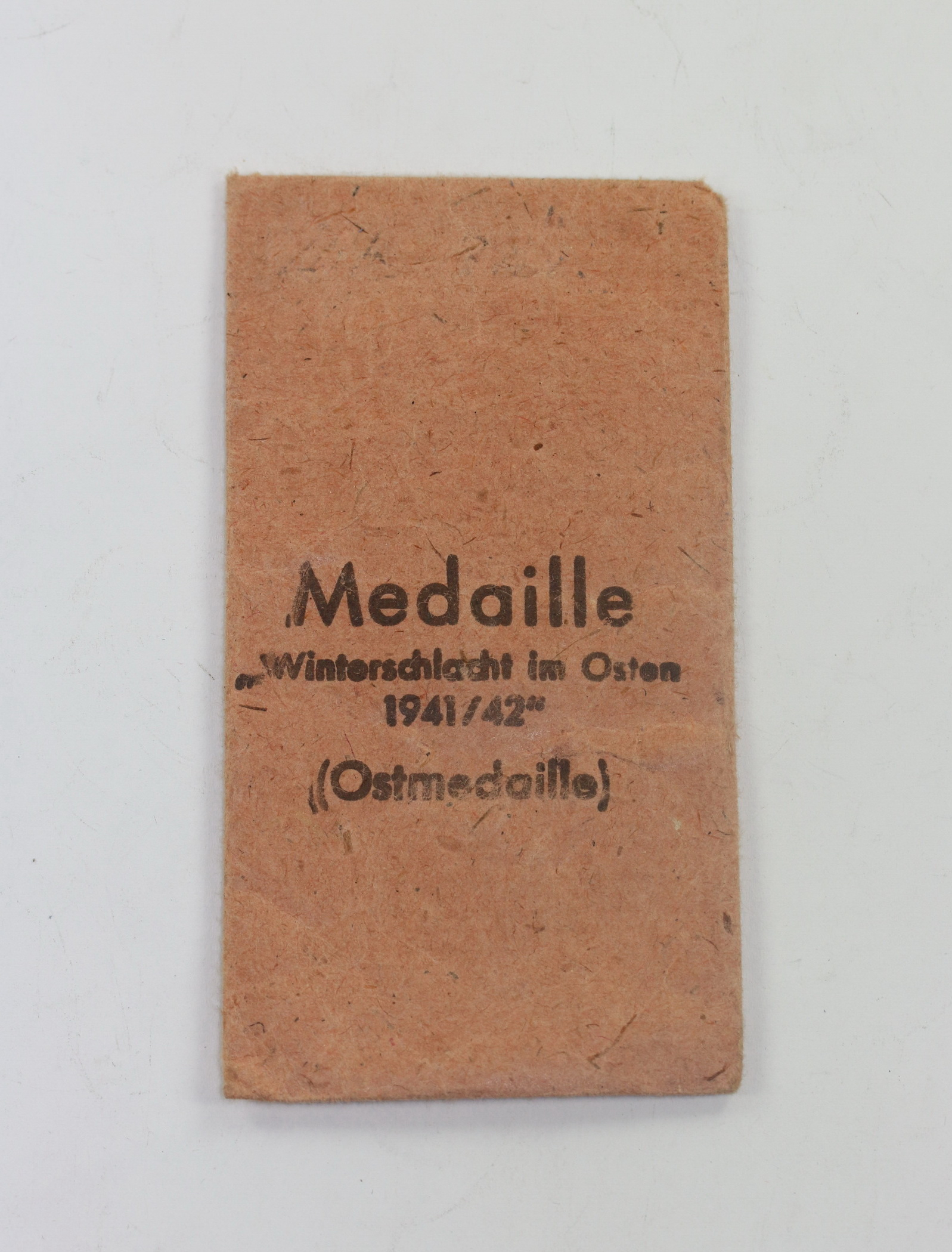 Envelope for the Eastern Front Medal, E. Fred. Wiedmann Frankfurt a. Main – Bild 1