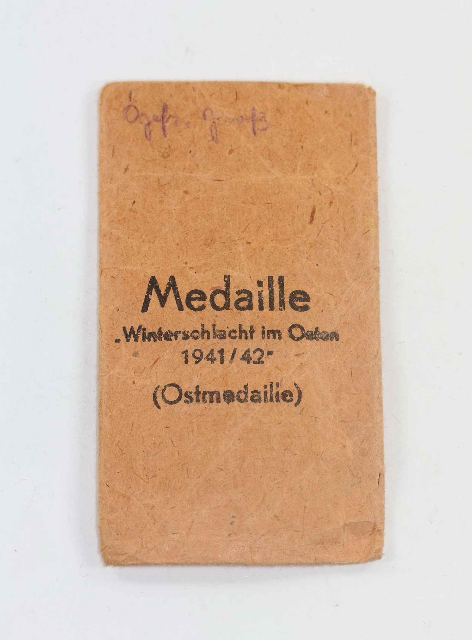 verleihungst_te_ostmedaille_friedrich_keller_oberstein_1__4nd Envelope for the Eastern Front Medal, Friedrich Keller Oberstein – Bild 1