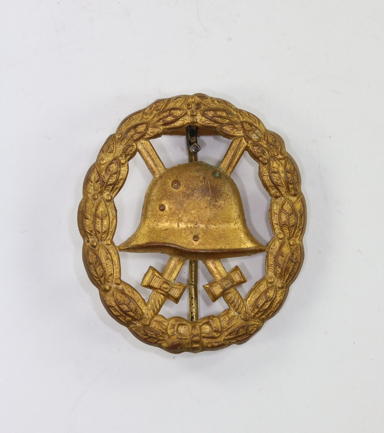verwundetenabzeichen_1918_gold_durchbrochen_1_ Gold Wound Badge 1918. Pierced Out Type. – Bild 1