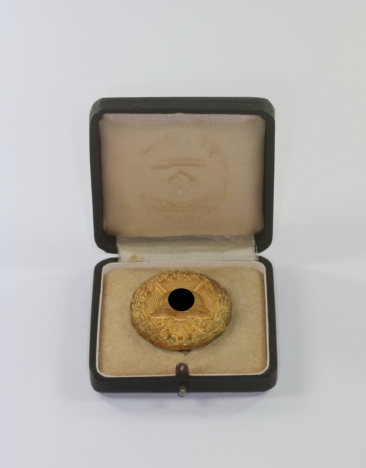 verwundetenabzeichen_in_gold_1 LDO Cased 1st Pattern Gold Wound Badge. – Bild 1