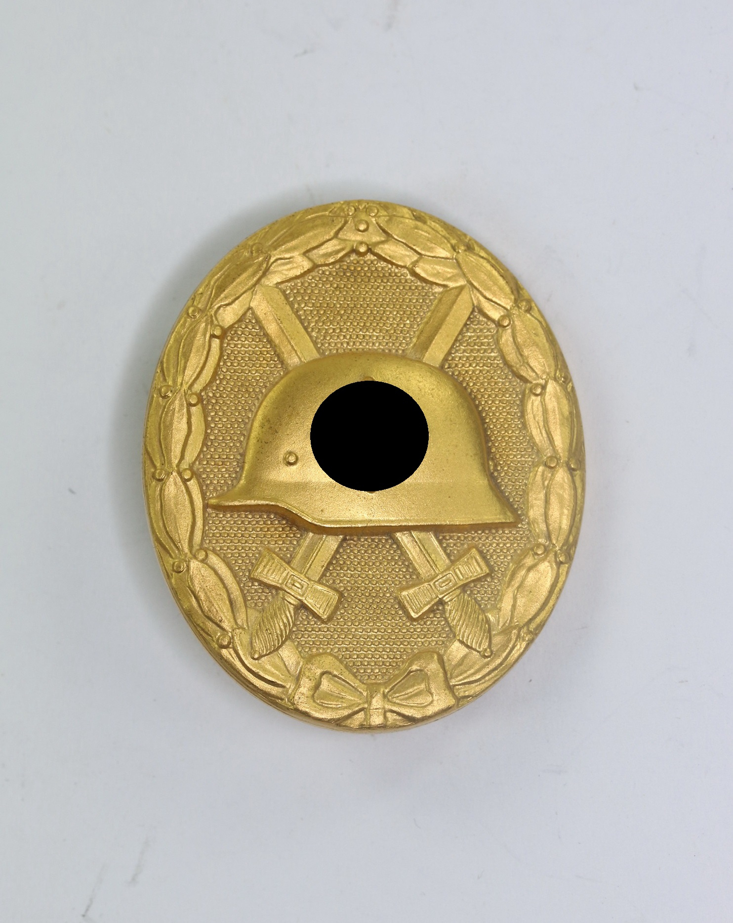 verwundetenabzeichen_in_gold_1939_hauptm_nzamt_wien_1__1_4nd Gold Wound Badge 1939. Type Vienna Main Mint. – Bild 1