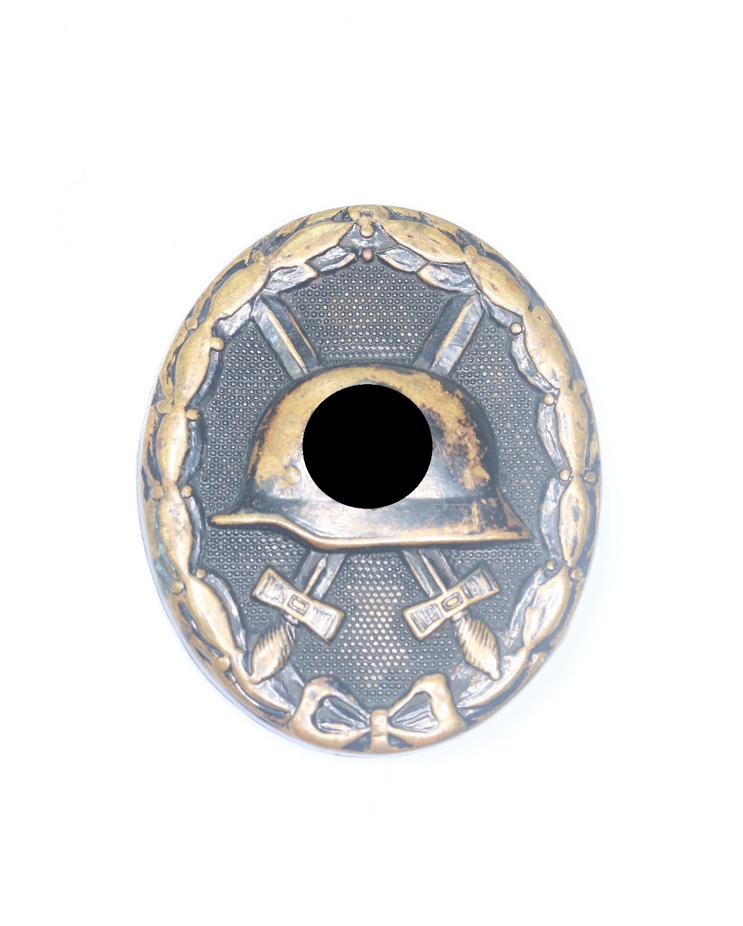 verwundetenabzeichen_in_schwarz_1939_buntmetall_1__24_4nd Black Wound Badge 1939. – Bild 1