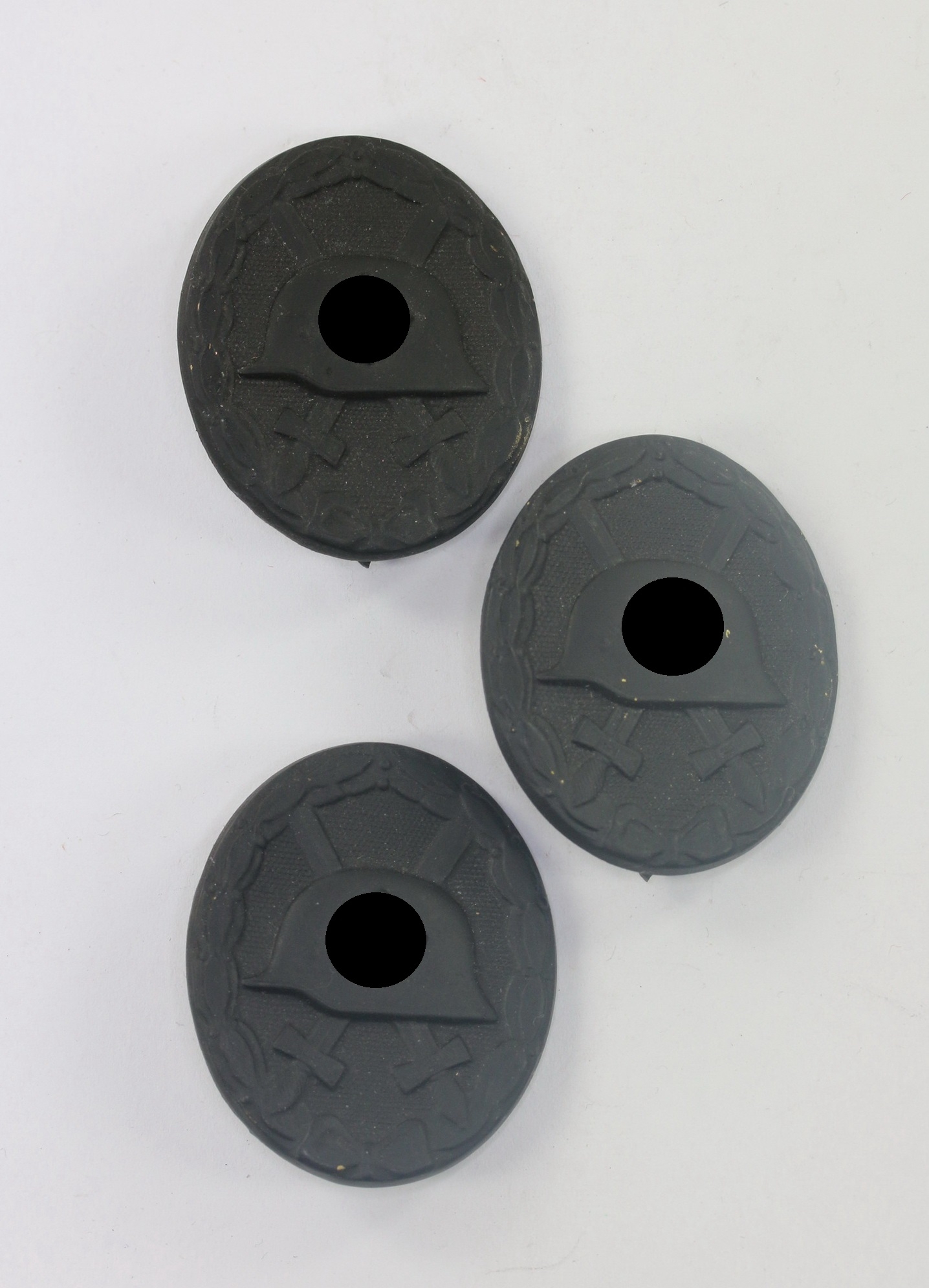 Black Wound Badge 1939. Type Deschler & Sohn, Munich. Hoard Find.  – Bild 1