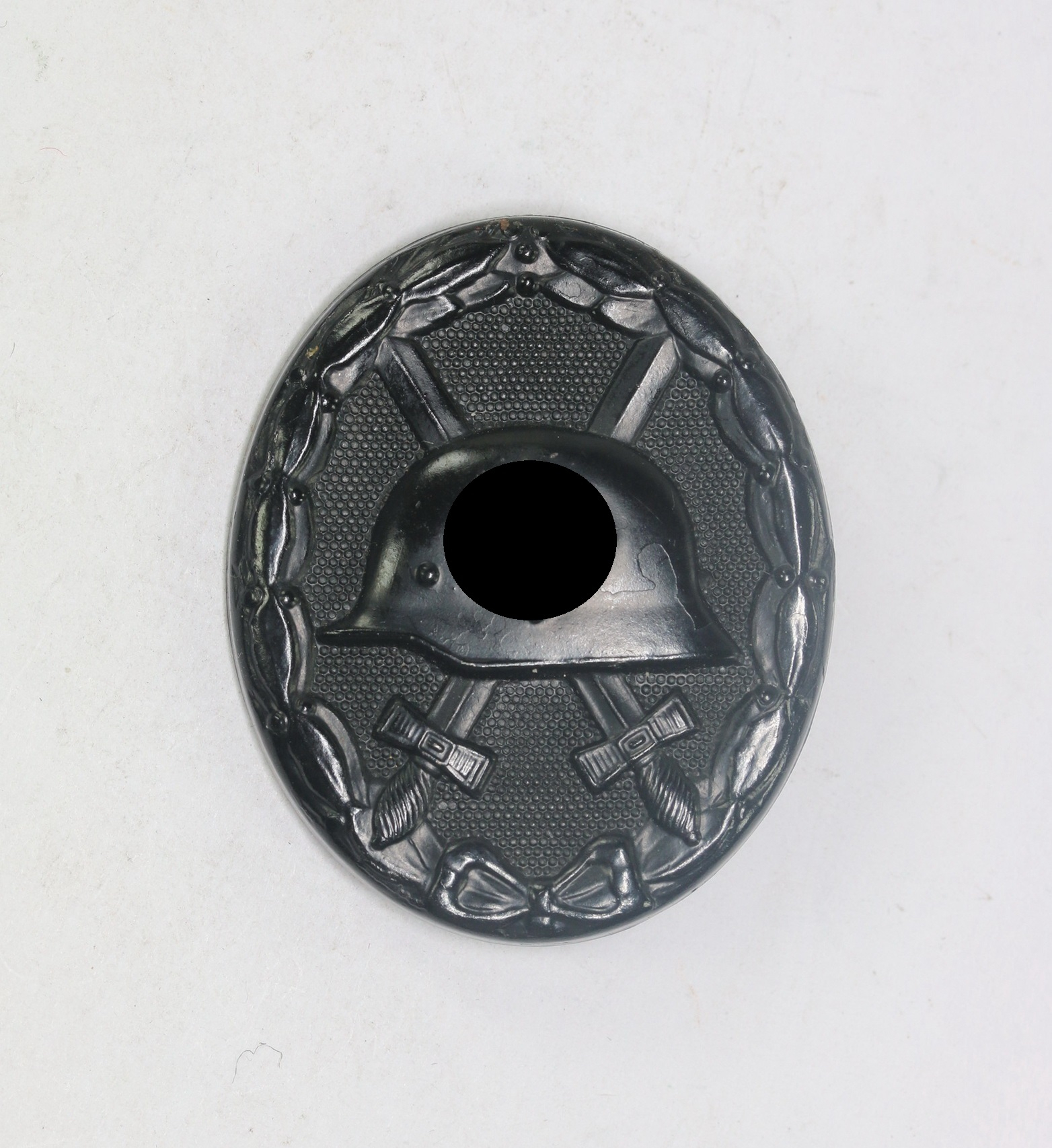 verwundetenabzeichen_in_schwarz_1939_hst Black Wound Badge 1939. Maker 107 (Carl Wild, Hamburg) – Bild 1
