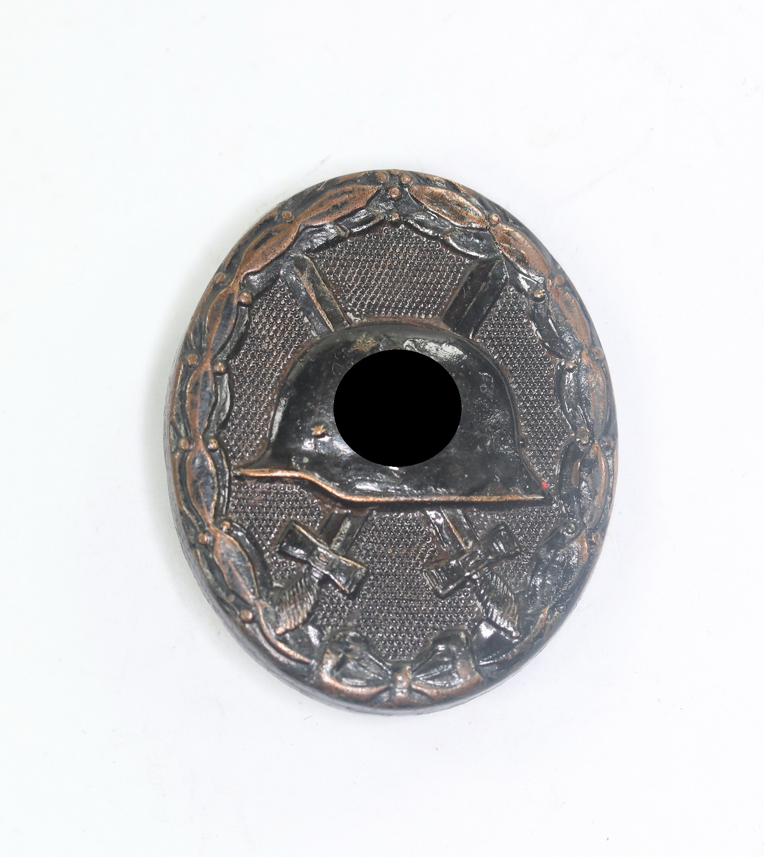 verwundetenabzeichen_in_schwarz_1939_hst Black Wound Badge 1939. Maker 107 (Carl Wild, Hamburg) – Bild 1