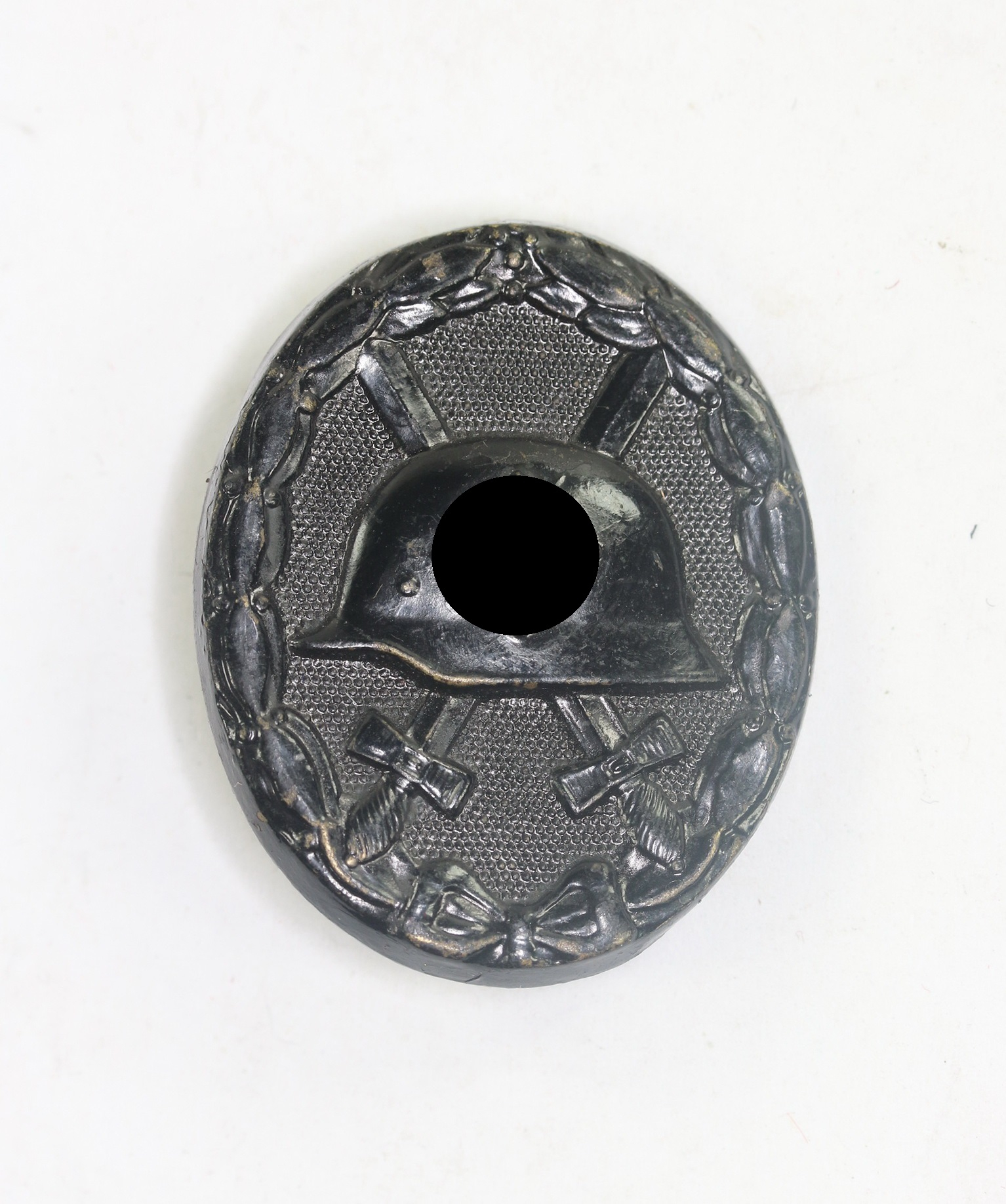 verwundetenabzeichen_in_schwarz_1939_hst Black Wound Badge 1939. Maker L/11 (Wilhelm Deumer, Lüdenscheid) – Bild 1