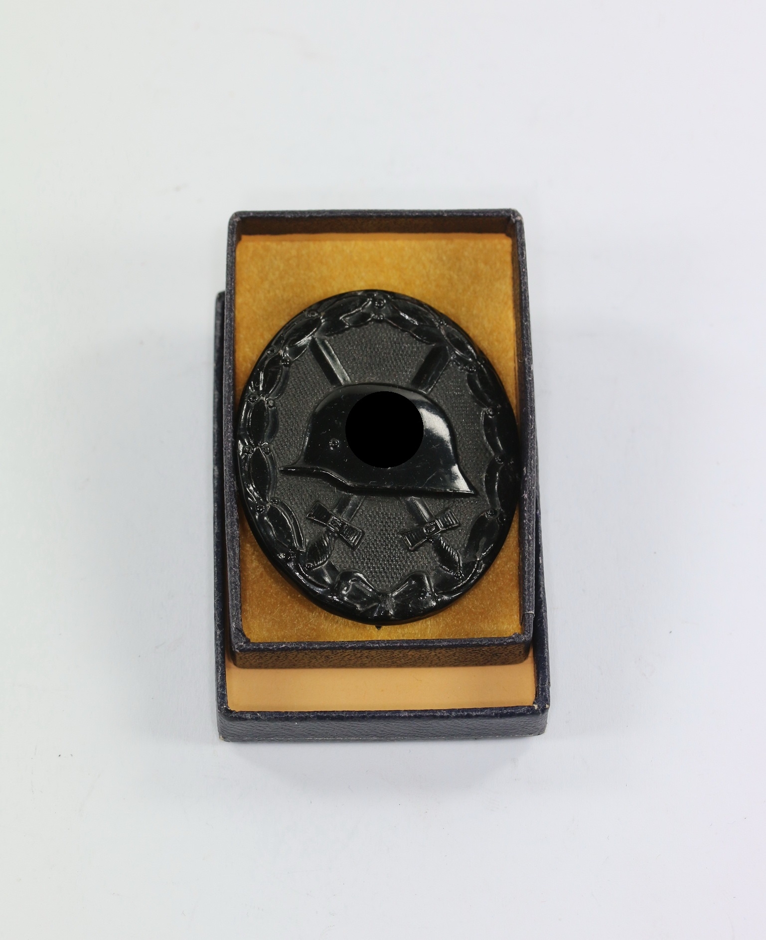 verwundetenabzeichen_in_schwarz_hst LDO Boxed Black Wound Badge. Maker 113. – Bild 1