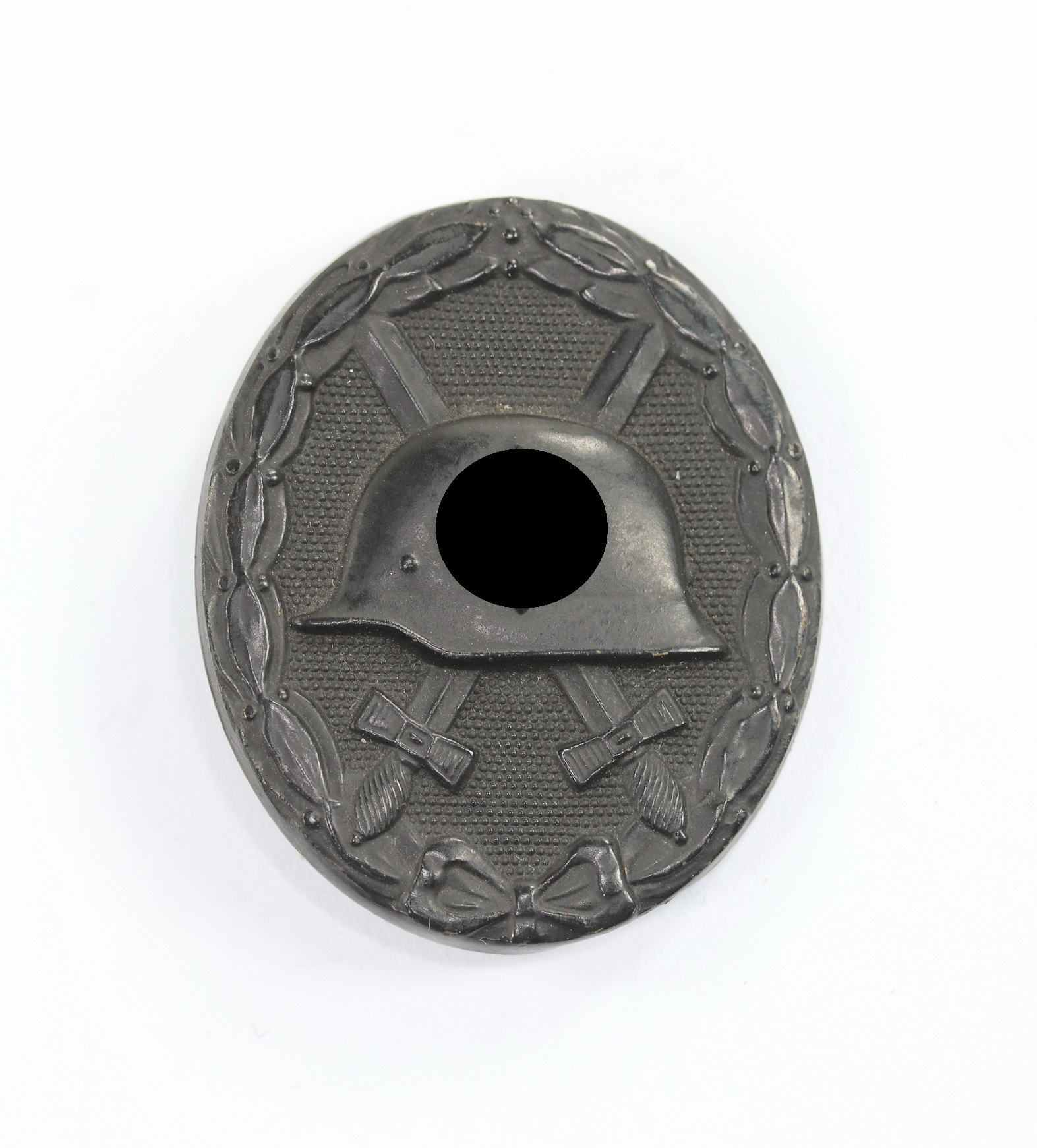 verwundetenabzeichen_in_schwarz_hst Black Wound Badge 1939. Maker L/16. – Bild 1