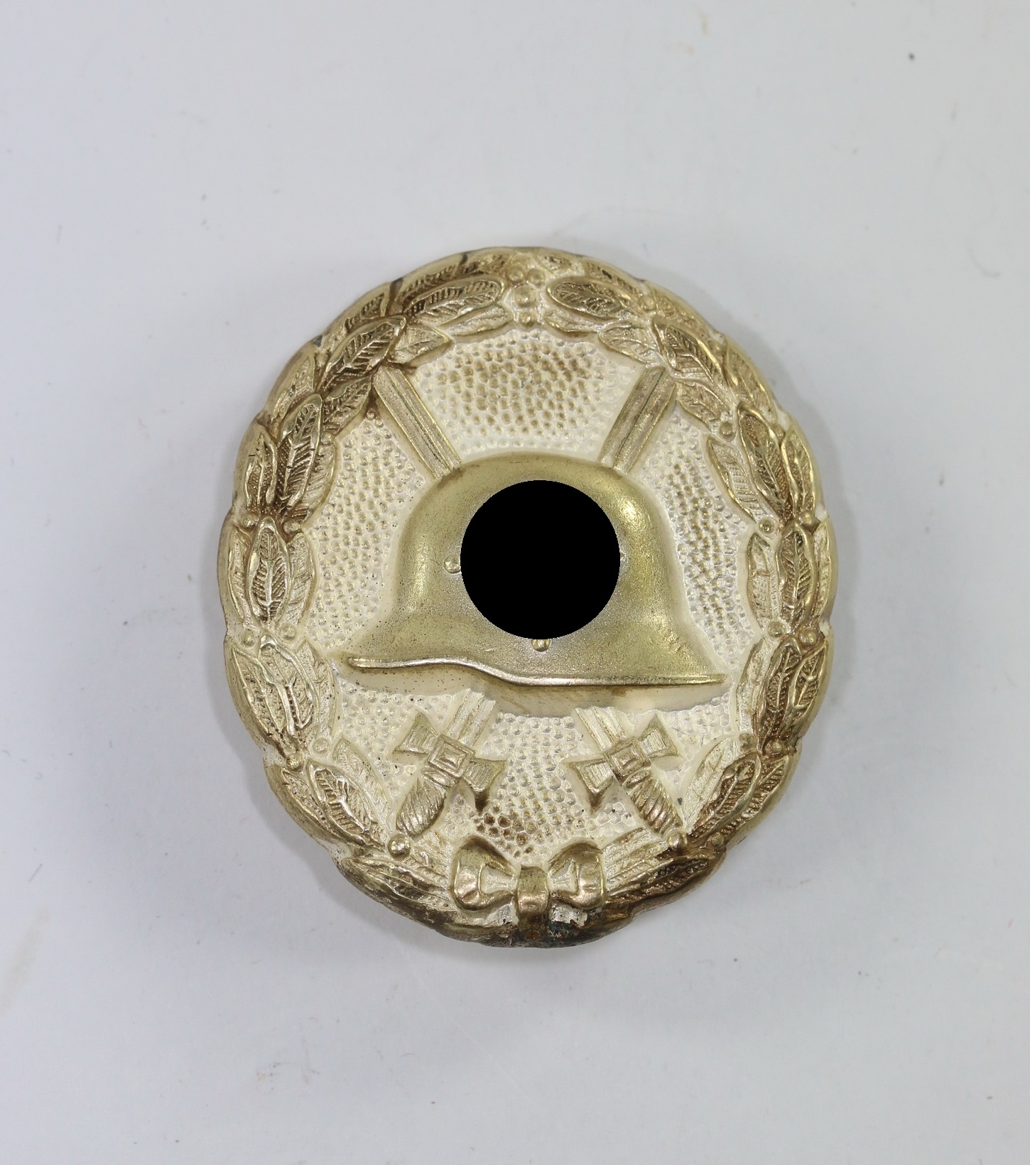 verwundetenabzeichen_in_silber_1 Verwundetenabzeichen in Silber, 1. Form hohl verbödet (!) – Bild 1