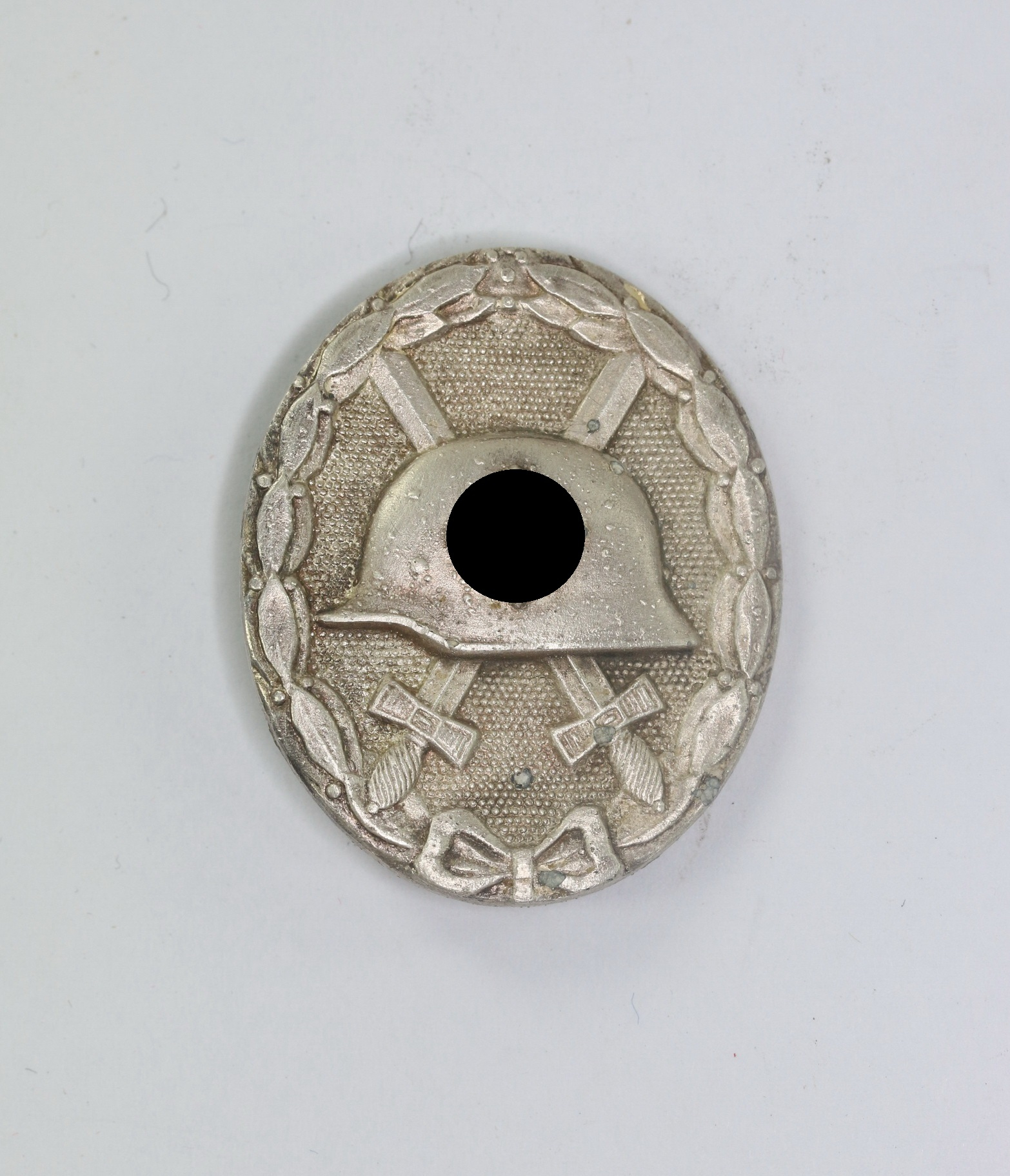 verwundetenabzeichen_in_silber_1939_hst Verwundetenabzeichen in Silber 1939, Hst. 100 (Wächtler & Lange, Mittweida) – Bild 1