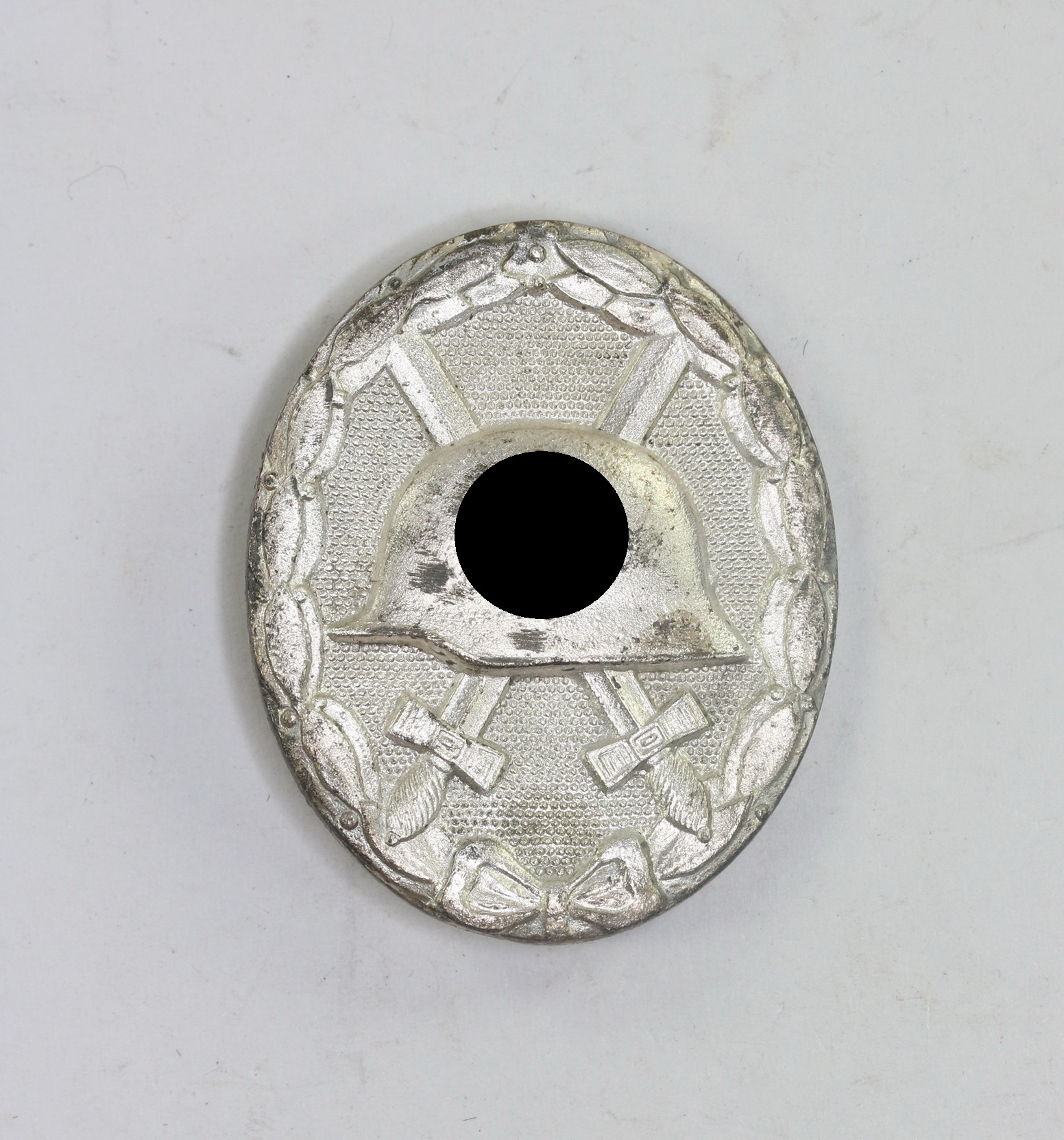 verwundetenabzeichen_in_silber_1939_hst Verwundetenabzeichen in Silber 1939, Hst. 100 (Wächtler & Lange, Mittweida) – Bild 1