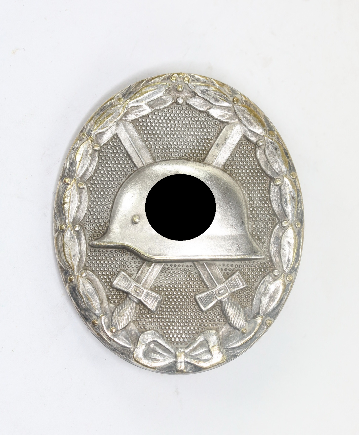 verwundetenabzeichen_in_silber_1939_hst Silver Wound Badge. Maker 30 (Vienna Main Mint) – Bild 1