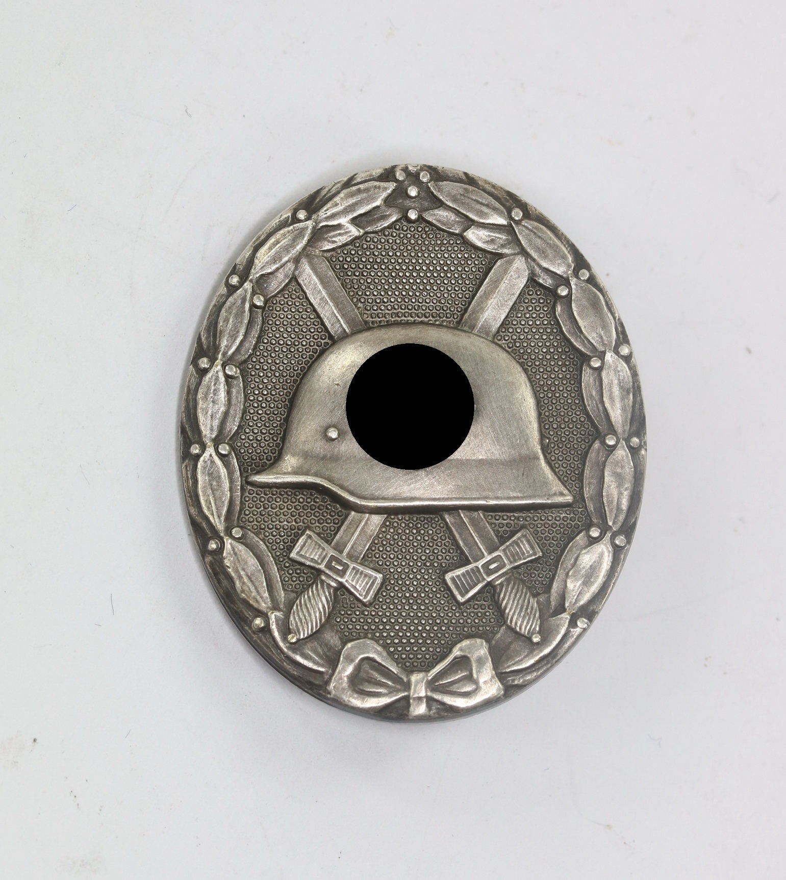 verwundetenabzeichen_in_silber_1939_hst Silver Wound Badge. Maker 30 (Hauptmünzamt Wien) – Bild 1