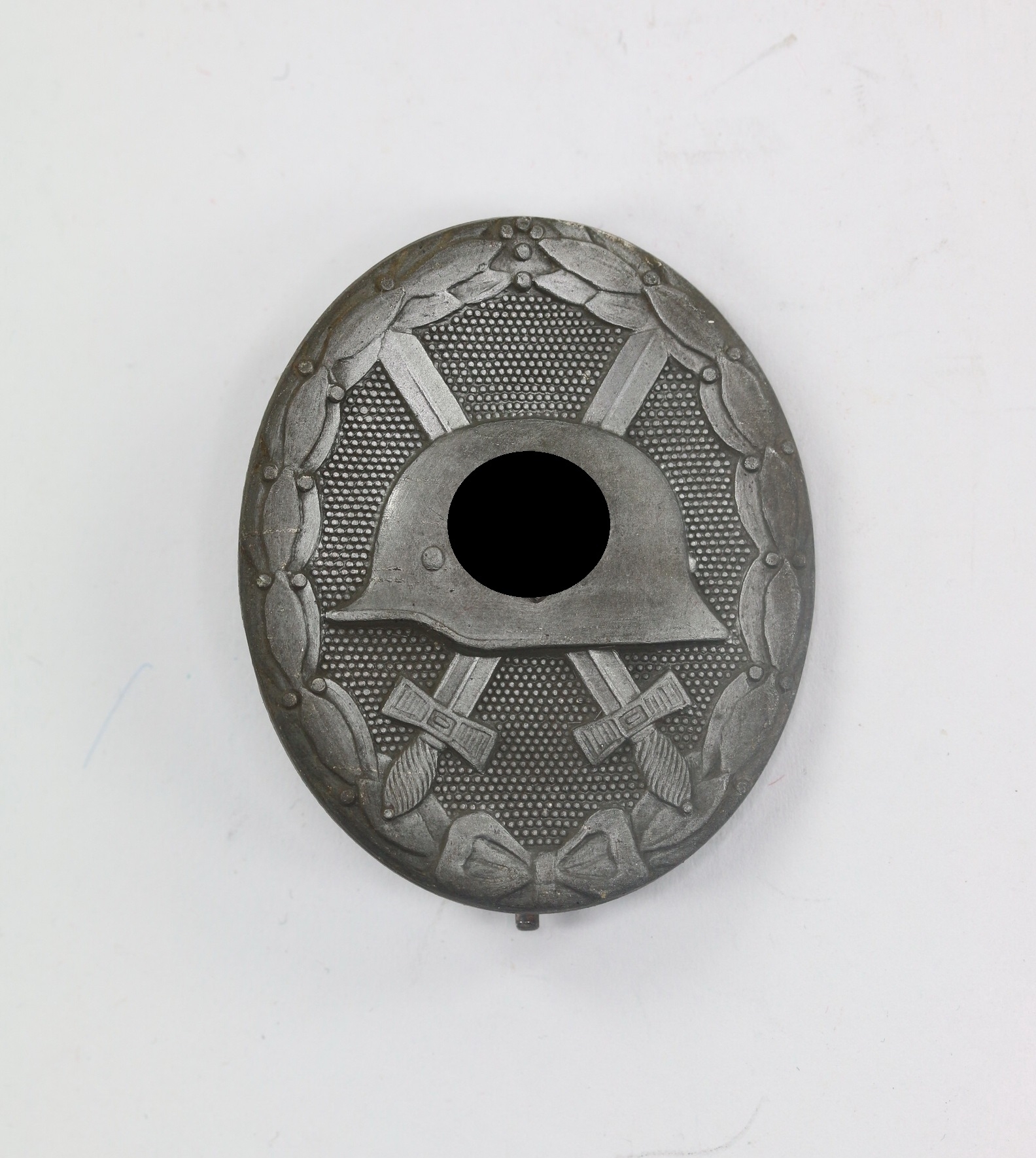 verwundetenabzeichen_in_silber_1939_hst Silver Wound Badge 1939. Maker 30 (Vienna Main Mint). – Bild 1