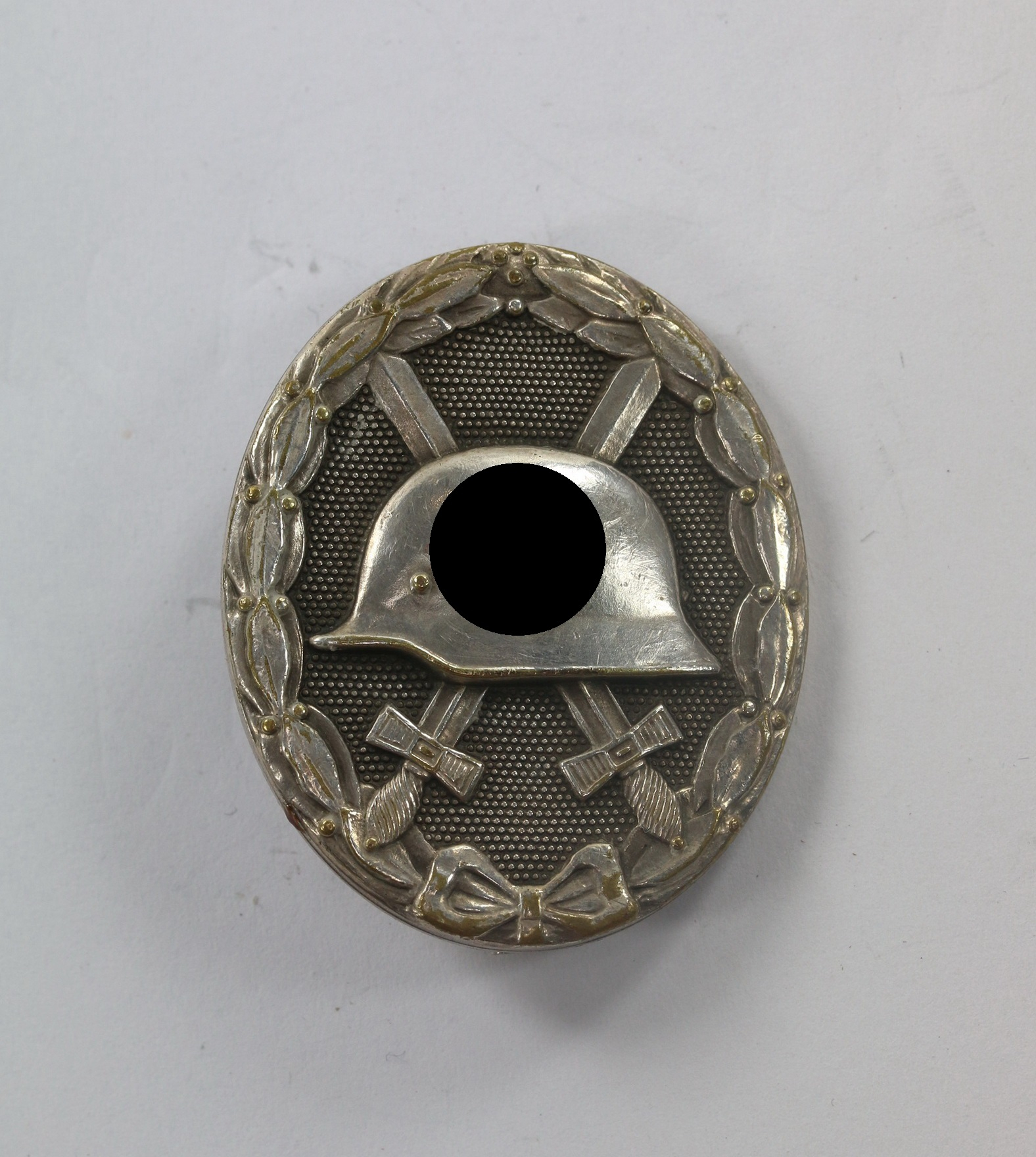 verwundetenabzeichen_in_silber_1939_hst Silver Wound Badge. Maker 30 (Hauptmünzamt Wien) – Bild 1