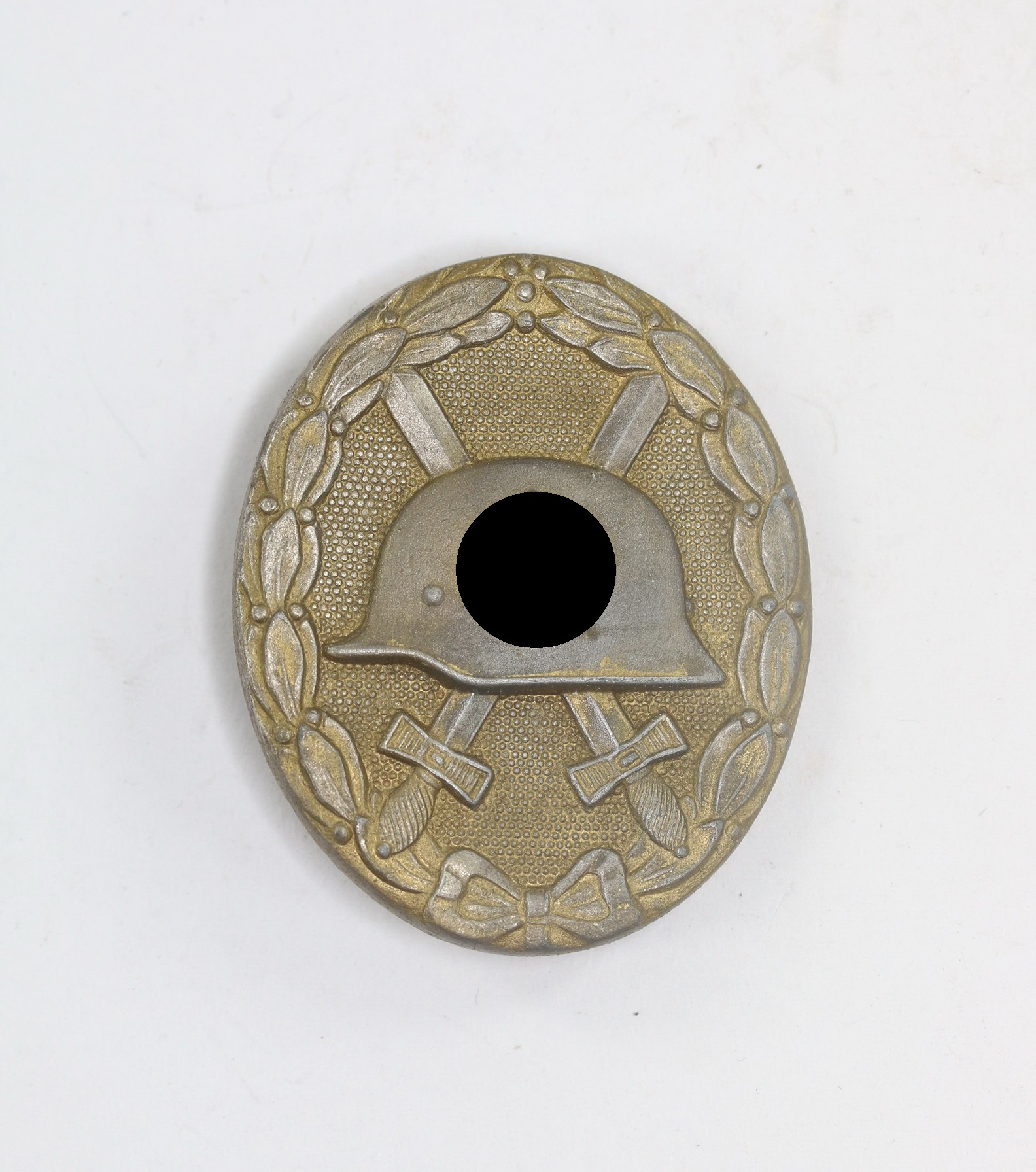 Silver Wound Badge. Maker 65 (Klein & Qunzer, Oberstein) – Bild 1