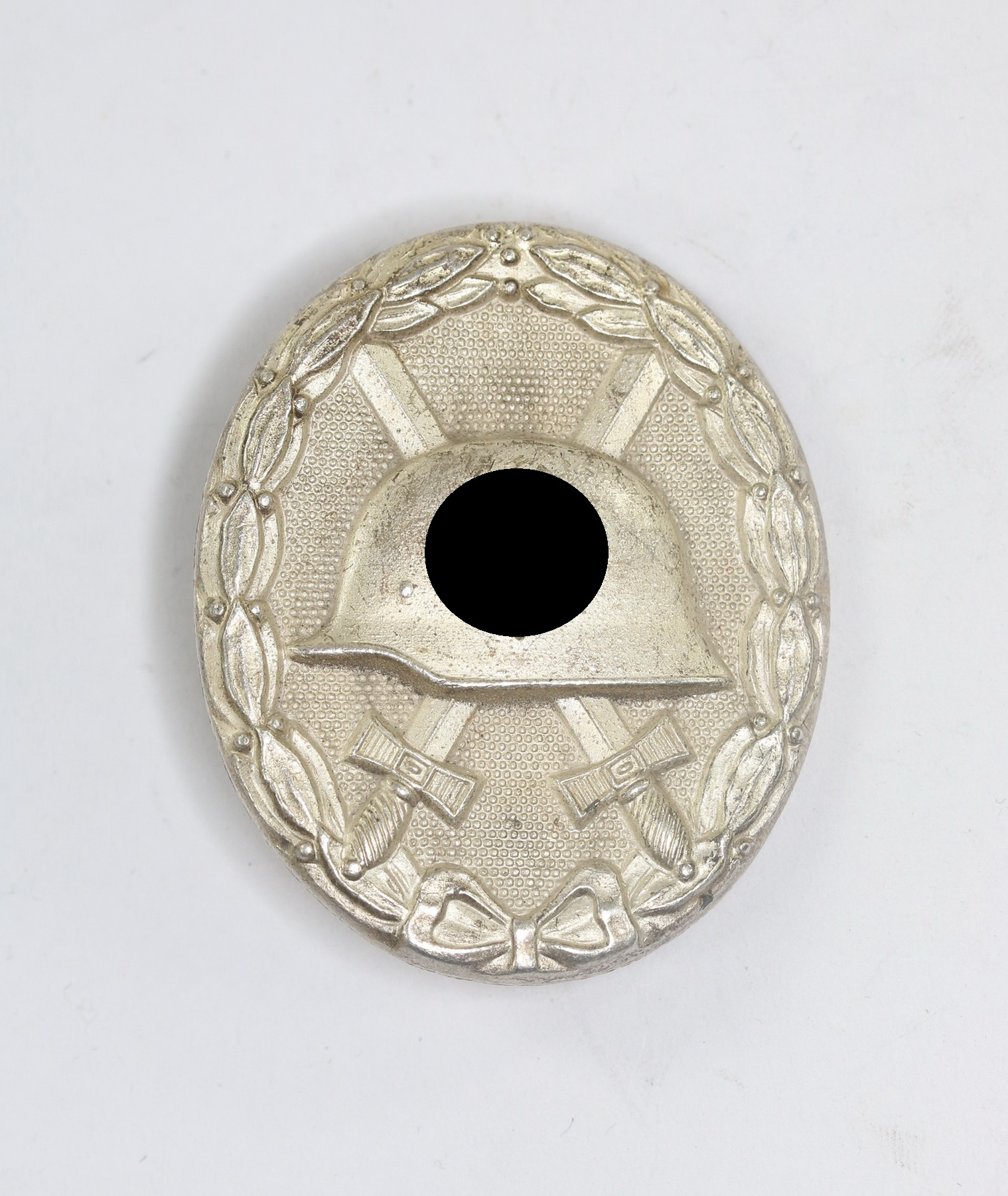 Silver Wound Badge 1939. Maker 92 (Josef Ruckert & Sohn, Gablonz) – Bild 1