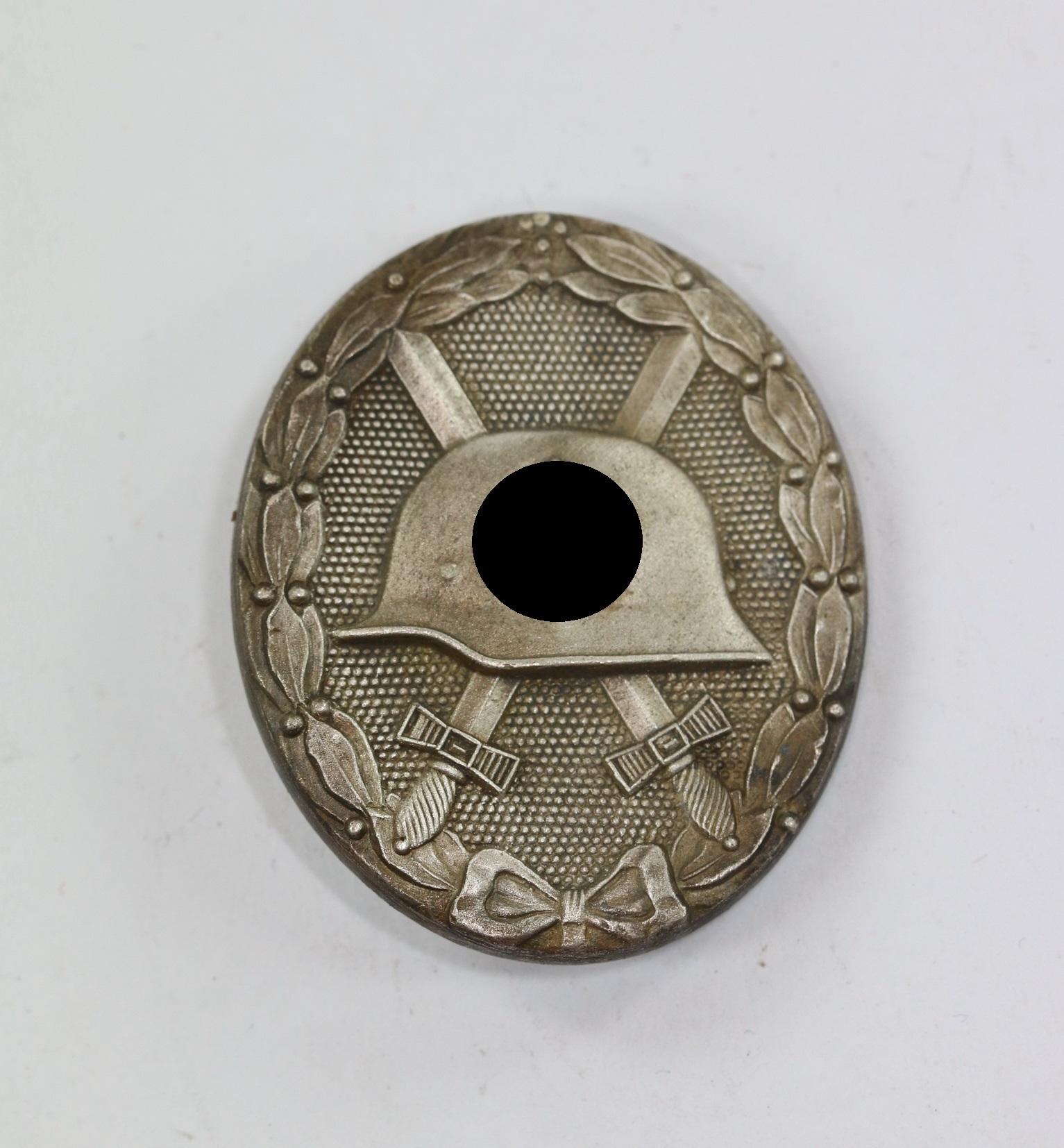 verwundetenabzeichen_in_silber_65_klein_quenzer_oberstein_1__1_1 Silver Wound Badge 1939. Maker 65. – Bild 1