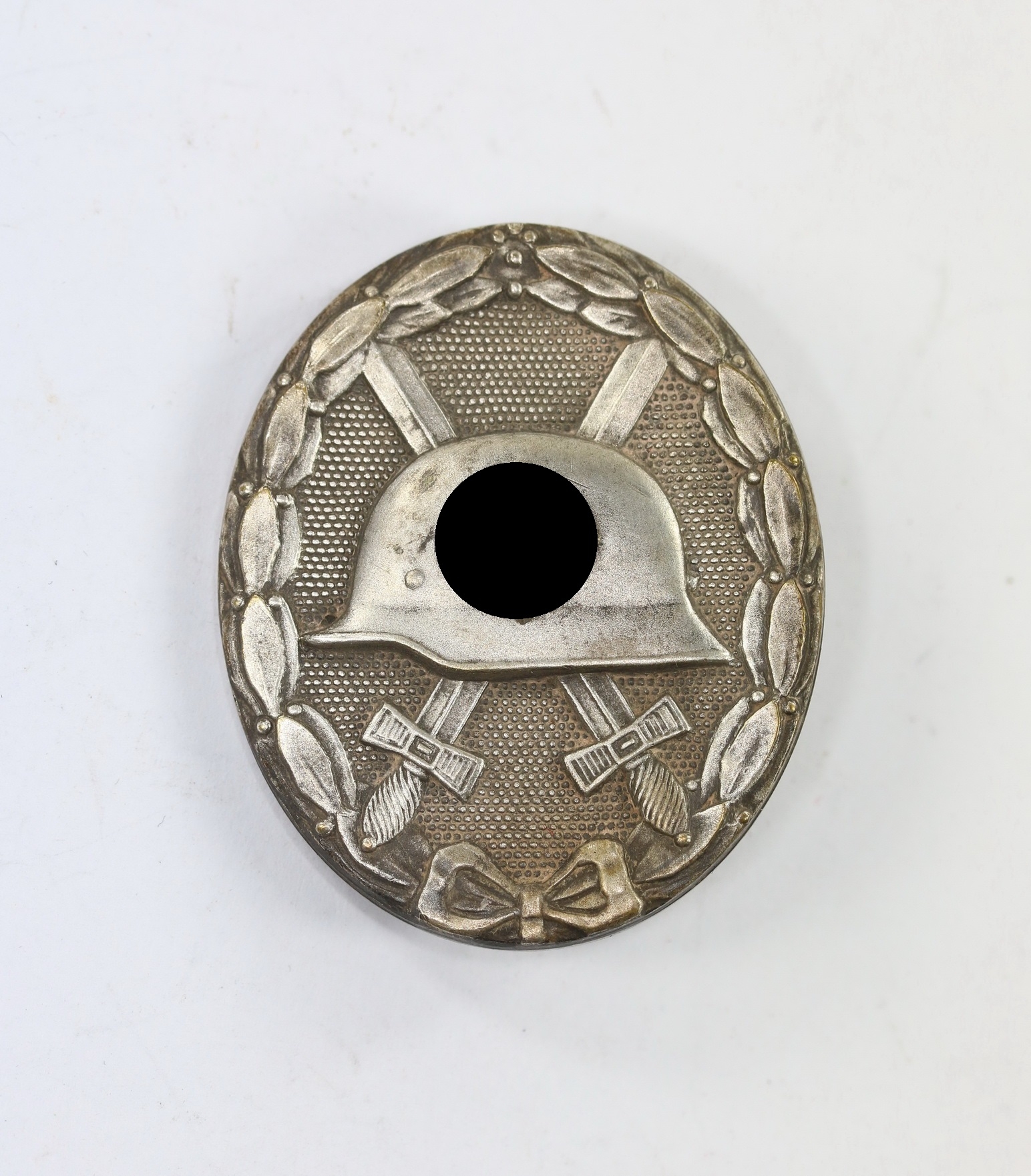 verwundetenabzeichen_in_silber_hauptm_nzamt_wien_buntmetall_1__1_3 Silver Wound Badge. – Bild 1