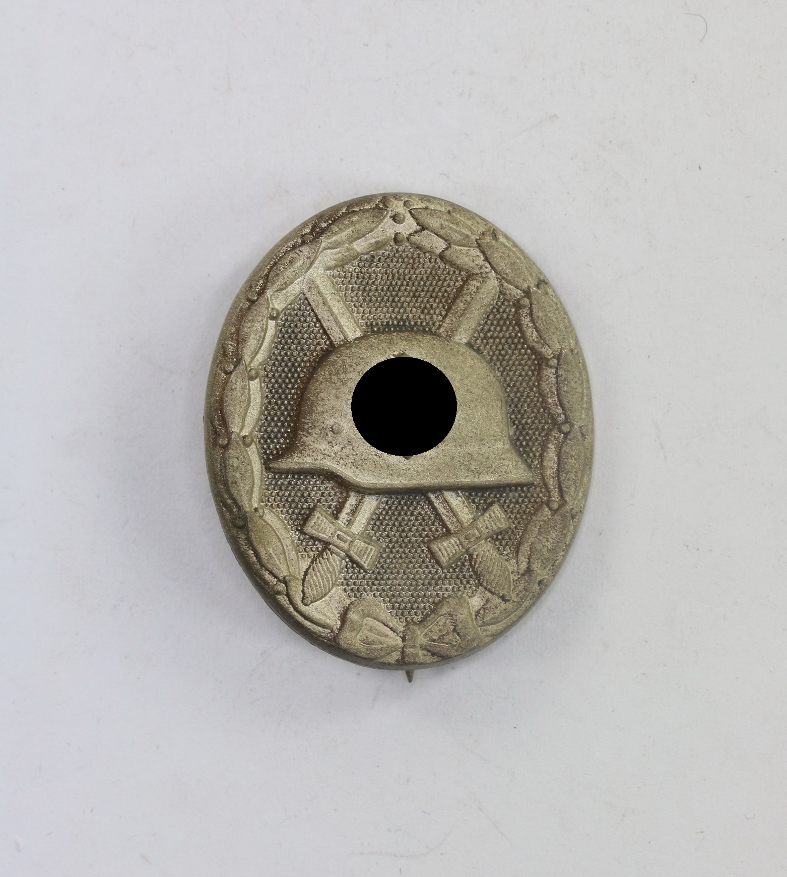 verwundetenabzeichen_in_silber_hst Silver Wound Badge. Maker 4 (Steinhauer & Lück, Lüdenscheid) – Bild 1