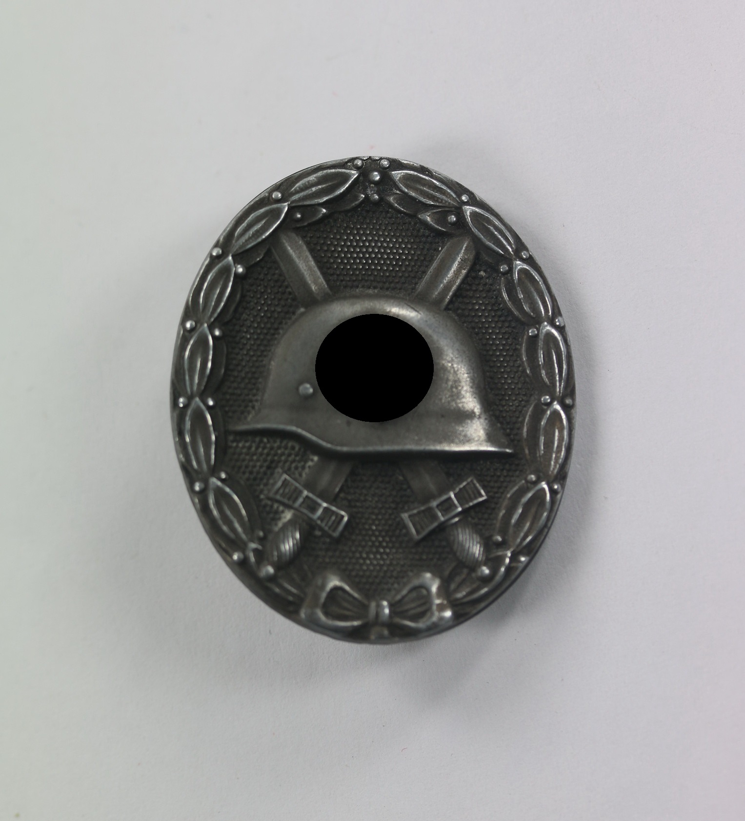 verwundetenabzeichen_in_silber_hst Silver Wound Badge. Maker L22 (Glaser & Sohn, Dresden) – Bild 1