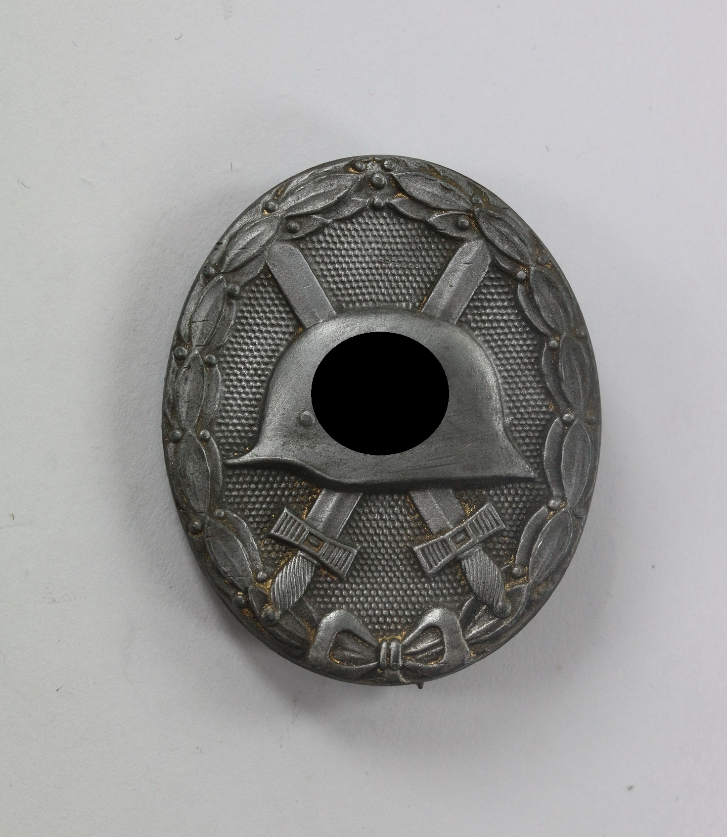 verwundetenabzeichen_in_silber_hst Silver Wound Badge. Maker L22 (Glaser & Sohn, Dresden) – Bild 1