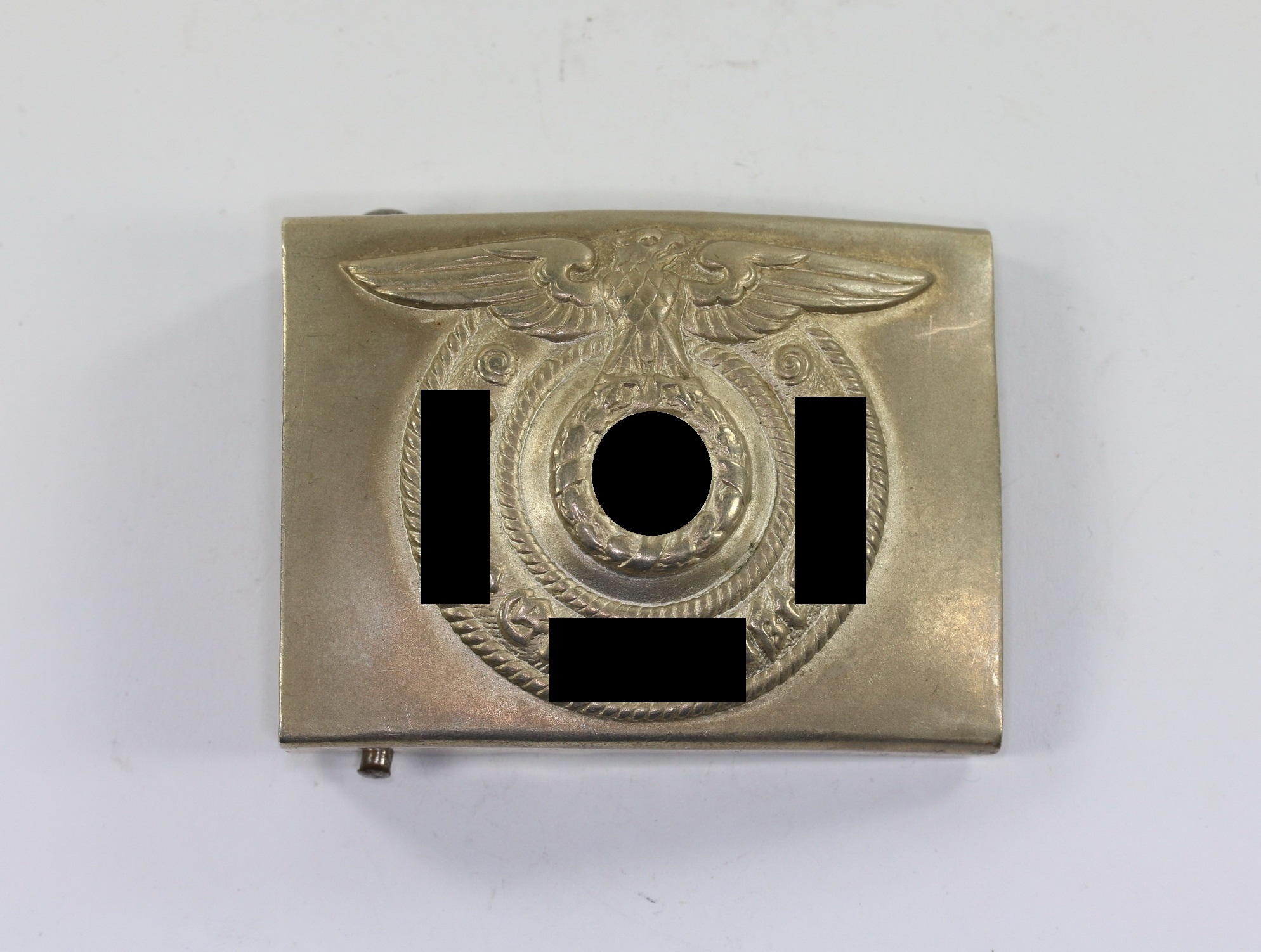 waffen_ss_koppelschloss_f_r_mannschaften_hst Waffen SS, Koppelschloss für Mannschaften, Hst. O&C ges. gesch. – Bild 1