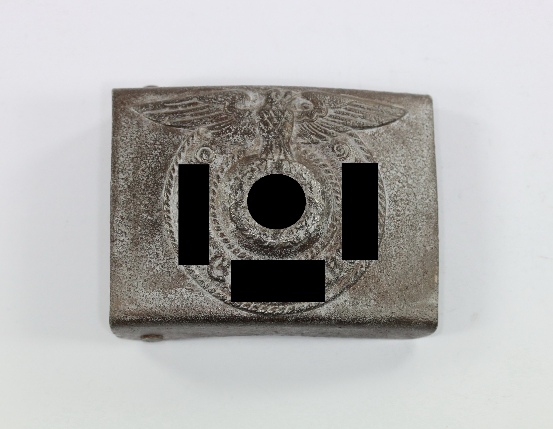 waffen_ss_koppelschloss_f_r_mannschaften_hst Waffen SS,Belt Buckle for Enlisted. Maker Rodo. – Bild 1