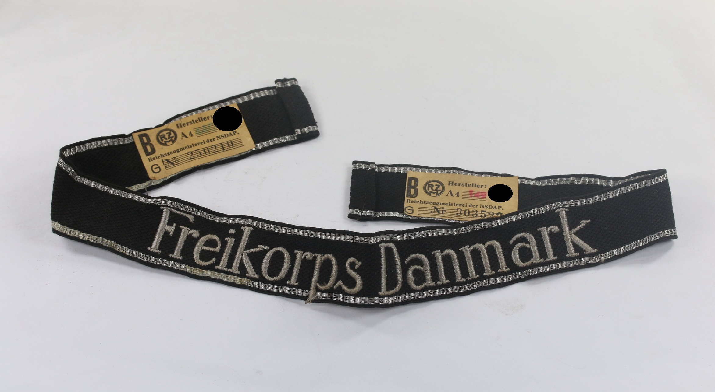 waffen_ss_rmelband_frw Waffen SS, Cuffband Freikorps Danmark – Bild 1