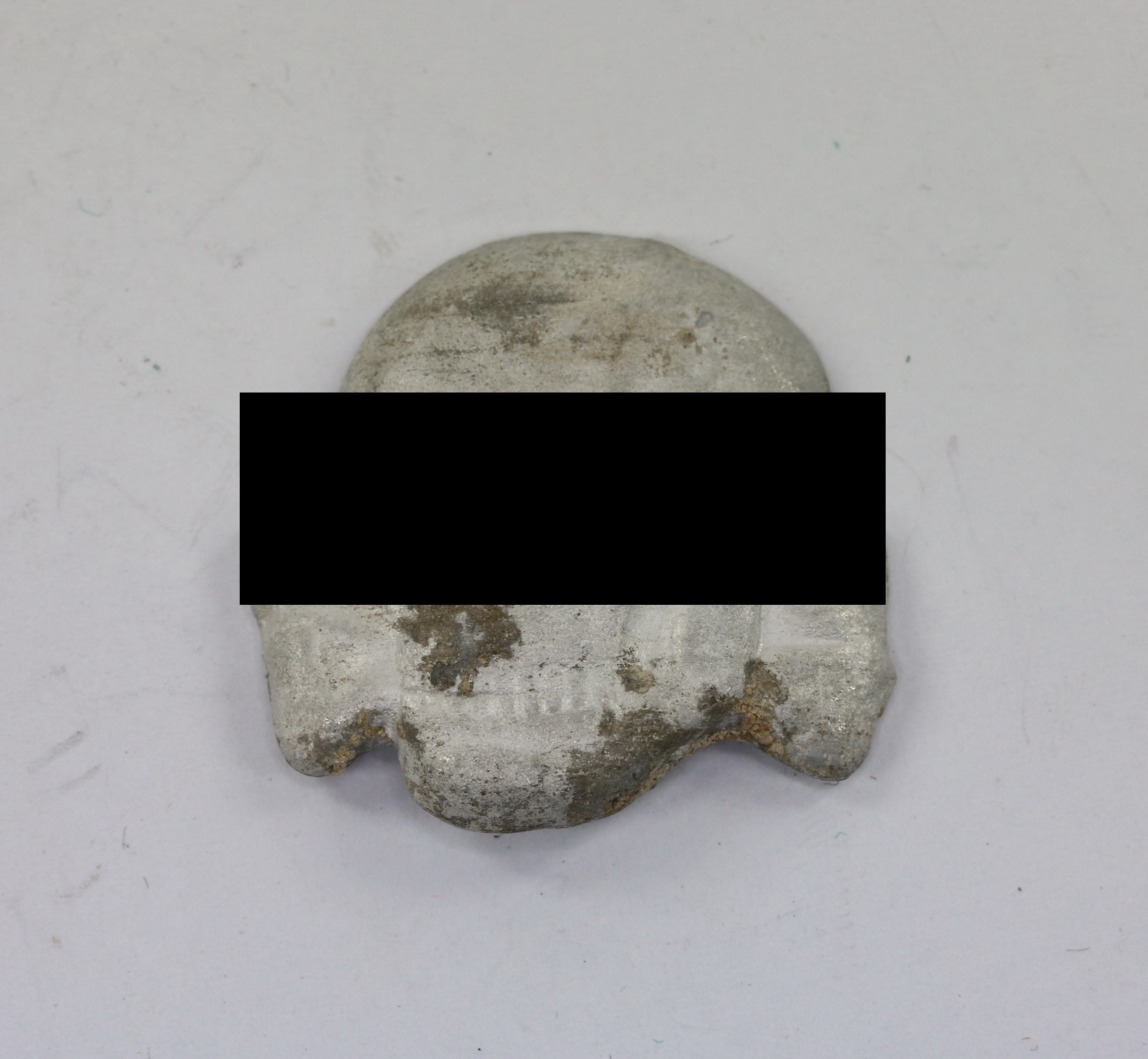 Latvian Waffen SS, Peaked Cap Skull. – Bild 1