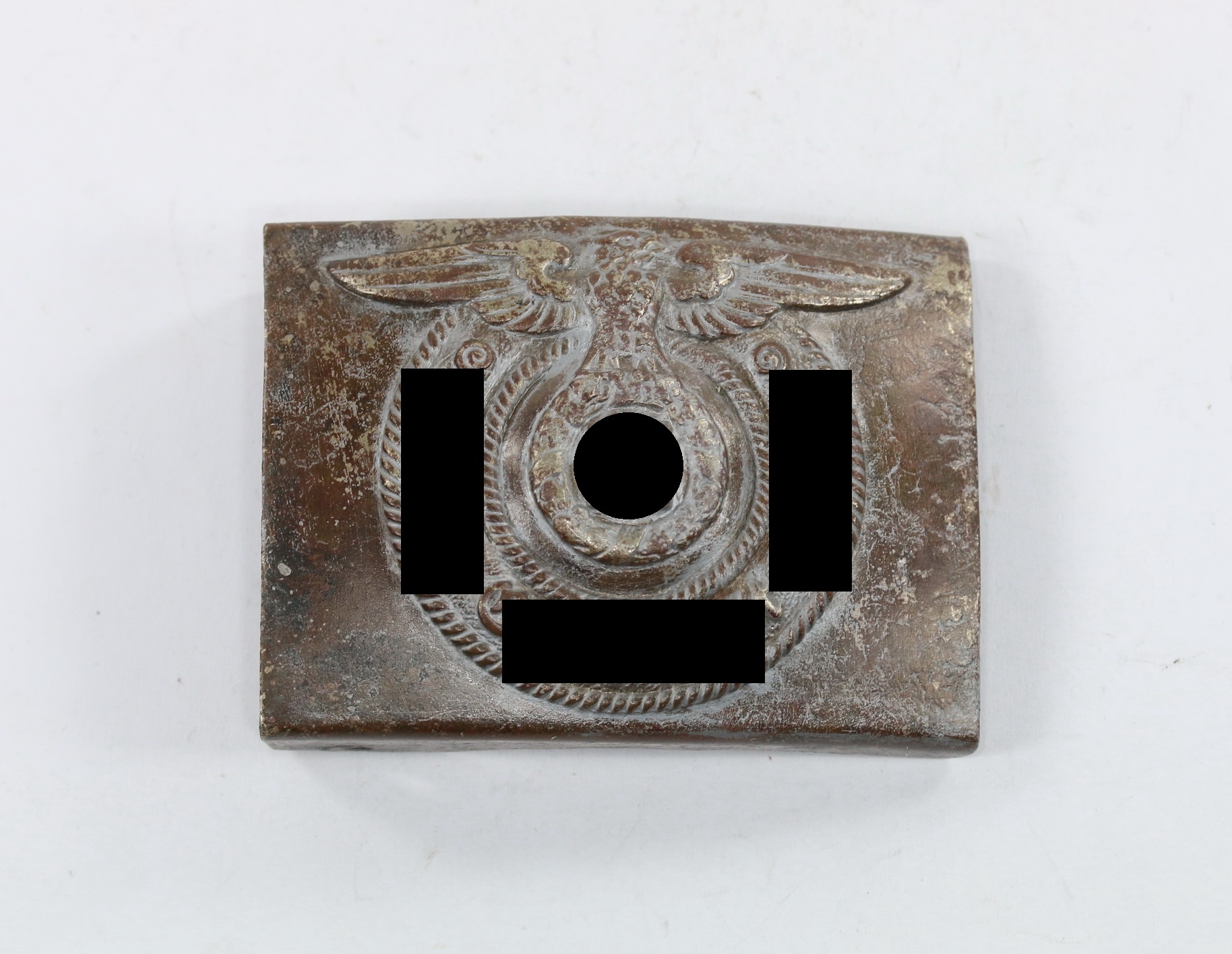 Waffen-SS, Belt Buckle for Enlisted. Maker O&C ges. gesch. – Bild 1