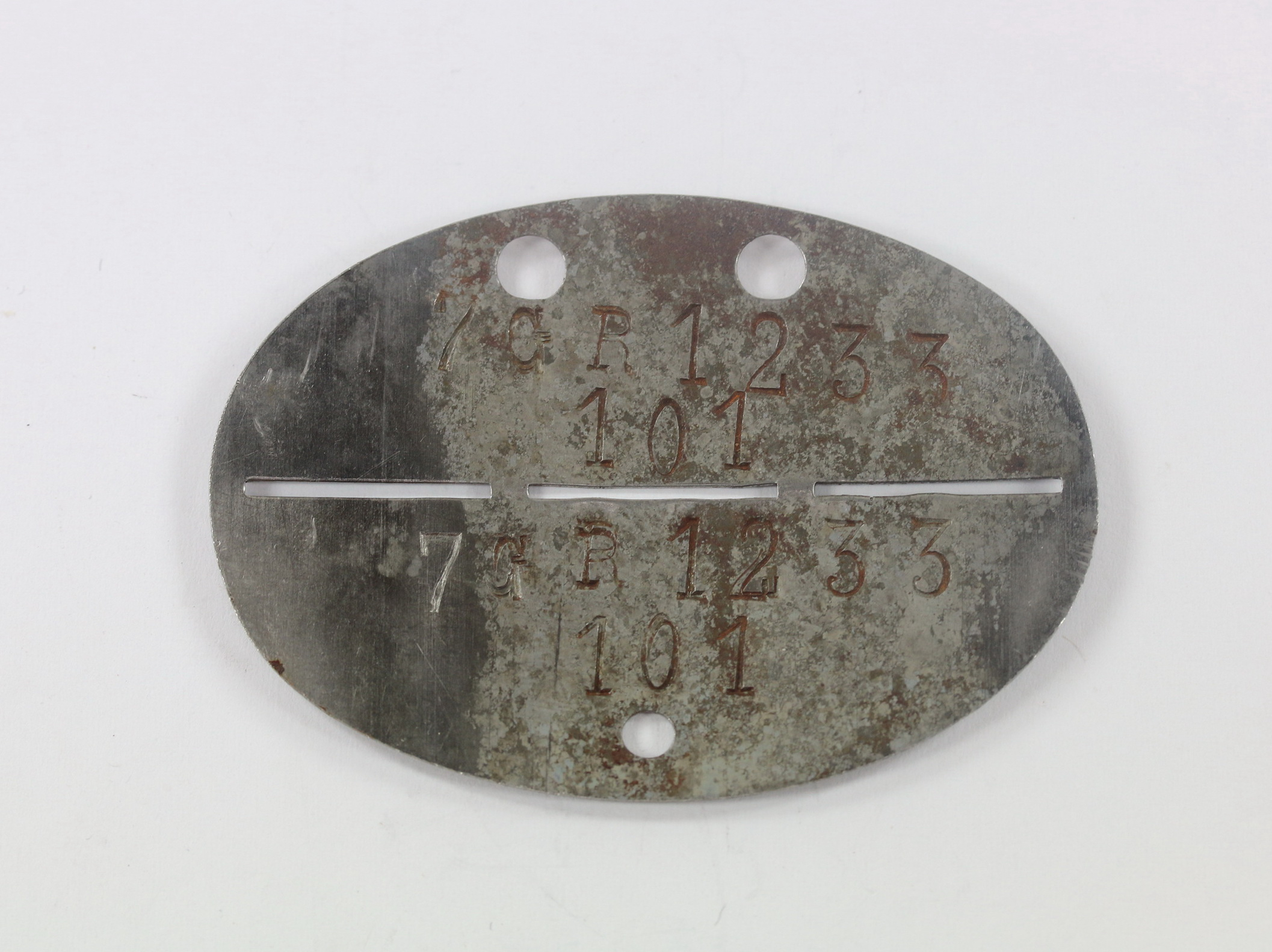 Army Identity Disc, Grenadier- (Führernachwuchs-) Regiment 1233 – Bild 1