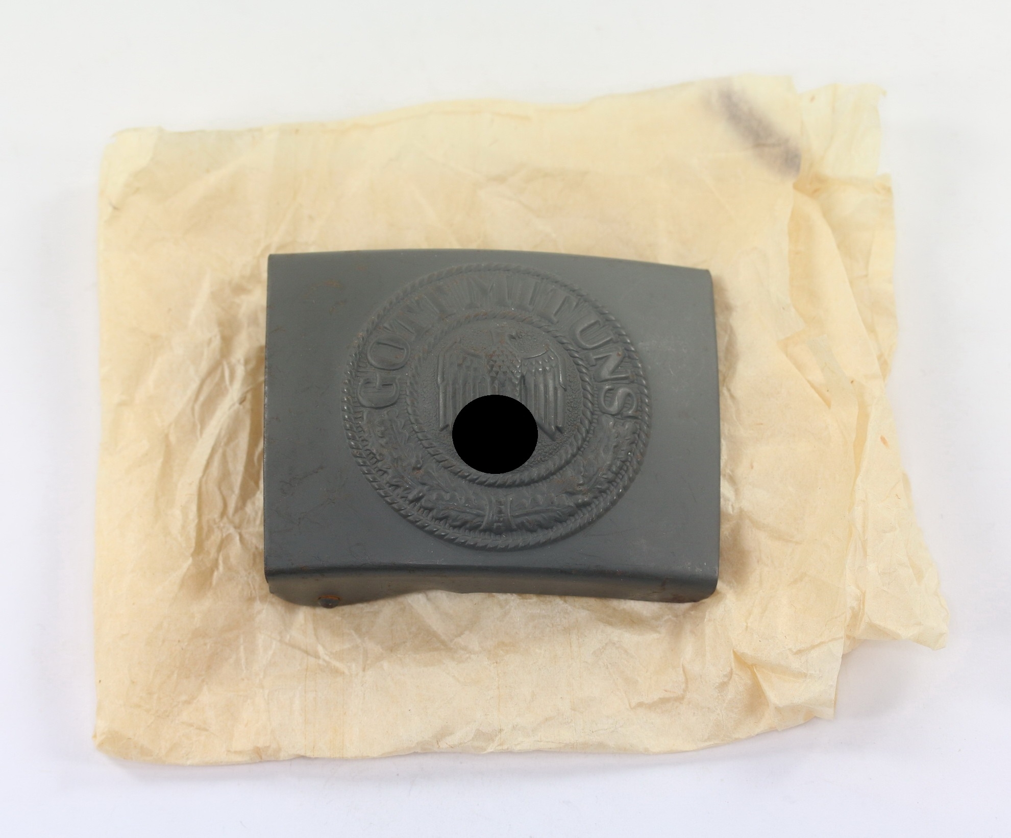 wehrmacht_heer_koppelschloss_f_r_mannschaften_1__5_4nd Wehrmacht Heer, Koppelschloss für Mannschaften, Hst. N & H L (Noelle & Hueck, Lüdenscheid) – Bild 1