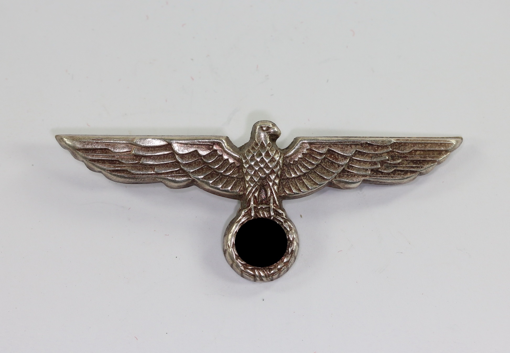 Eagle for the Army Peak Cap. Nickel Silver. – Bild 1
